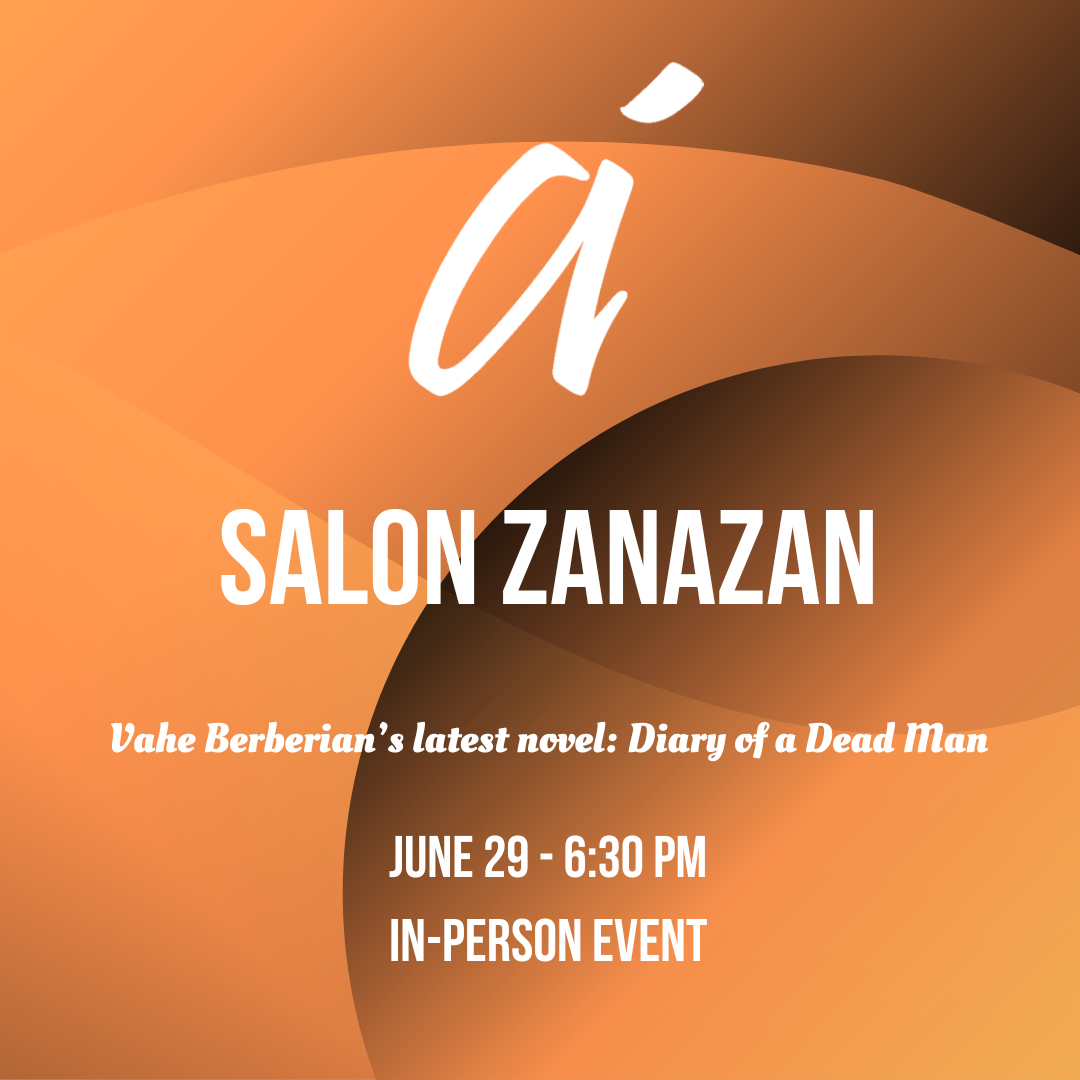 Salon Zanazan - Vahe Berberian’s latest novel: Diary of a Dead Man