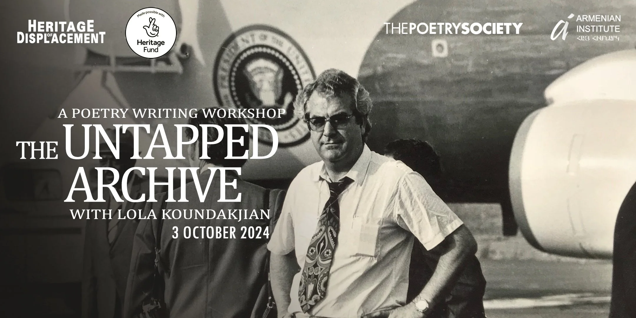 The Untapped Archive: a poetry-writing workshop with Lola Koundakjian