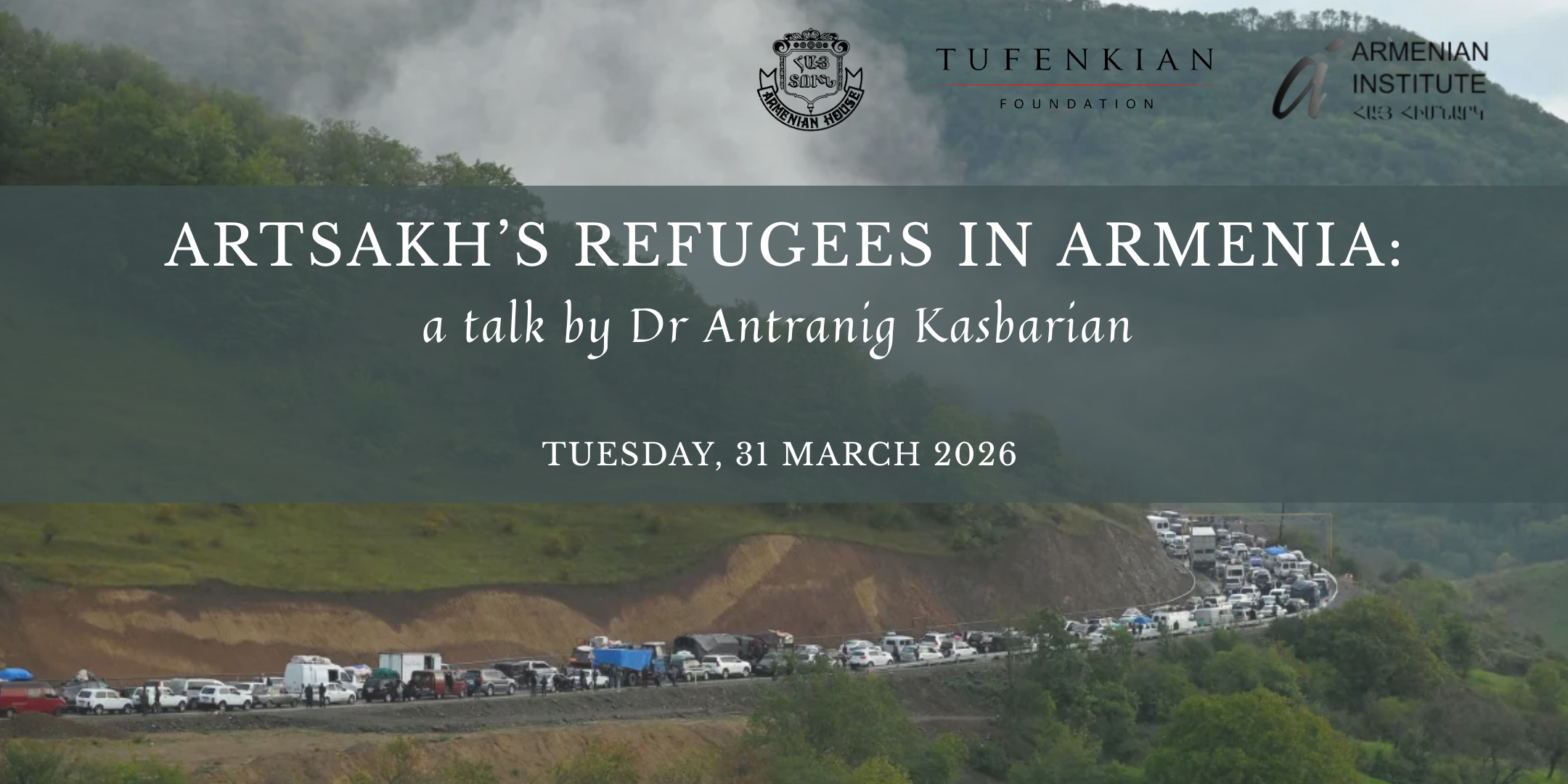 Artsakh’s Refugees in Armenia: A Talk by Dr Antranig Kasbarian