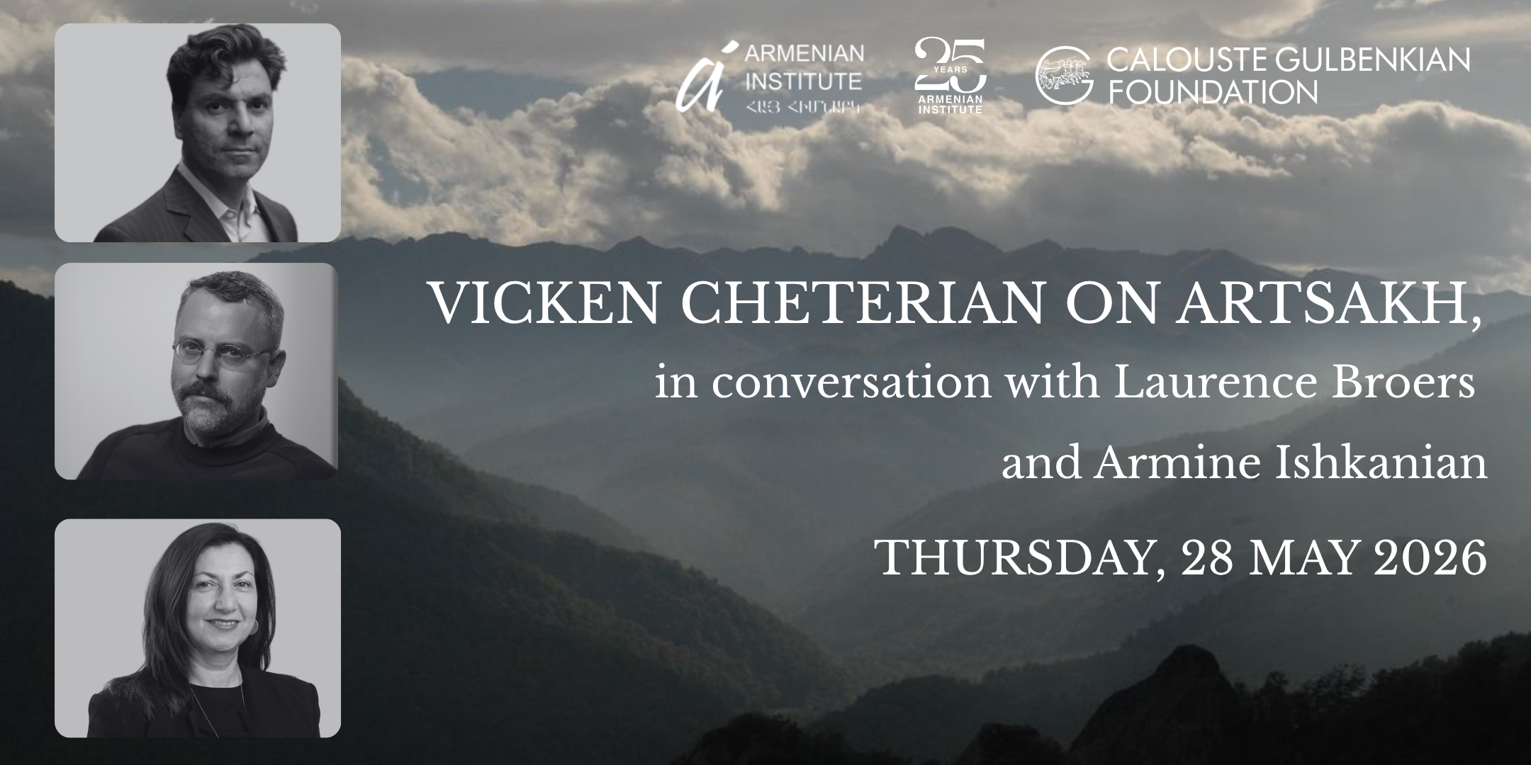 Vicken Cheterian on Artsakh in conversation - event banner.png