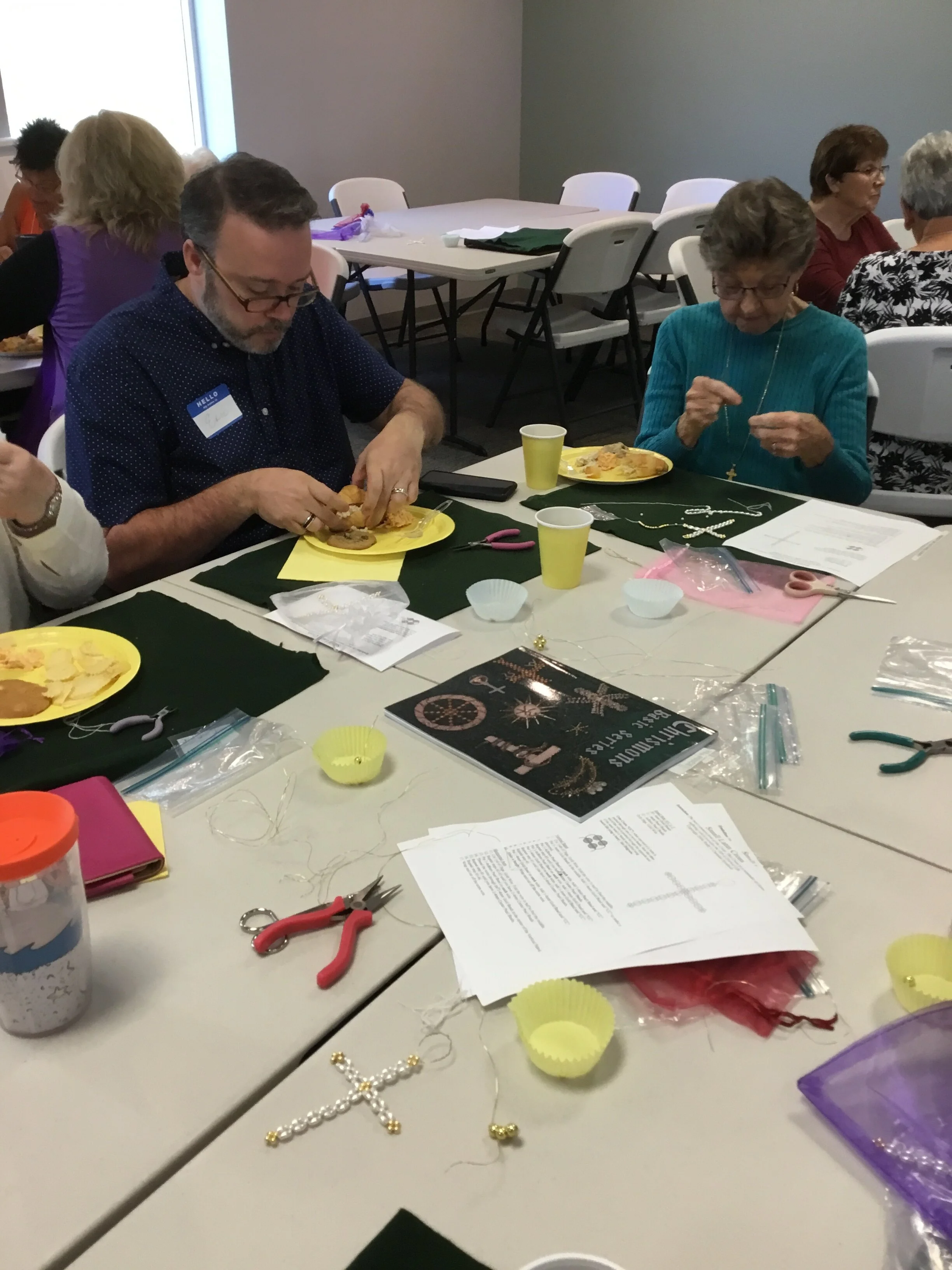 Eric and Barbara at Chrismon Class.JPG