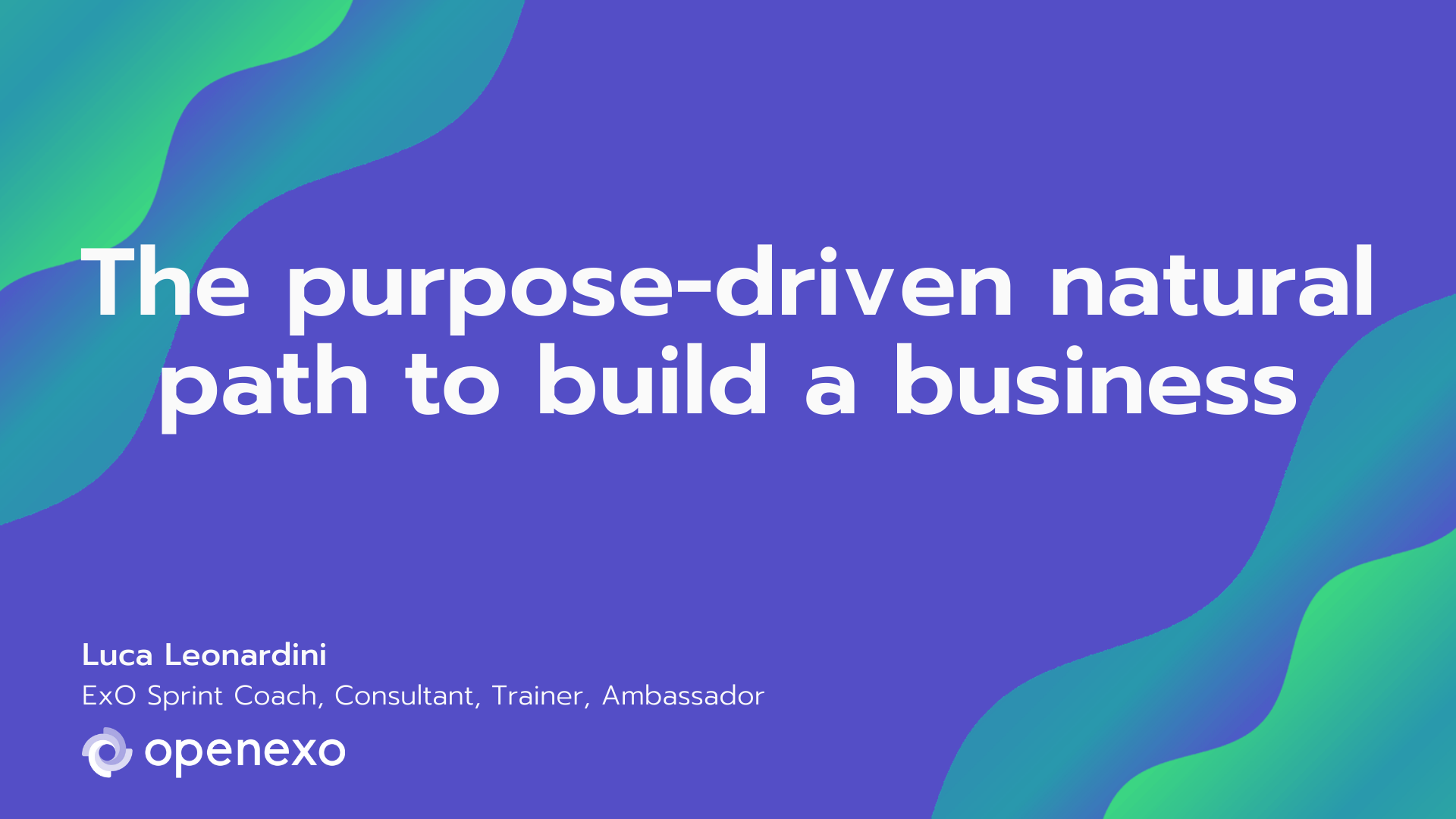 Un percorso naturale per diventare un'azienda purpose-driven