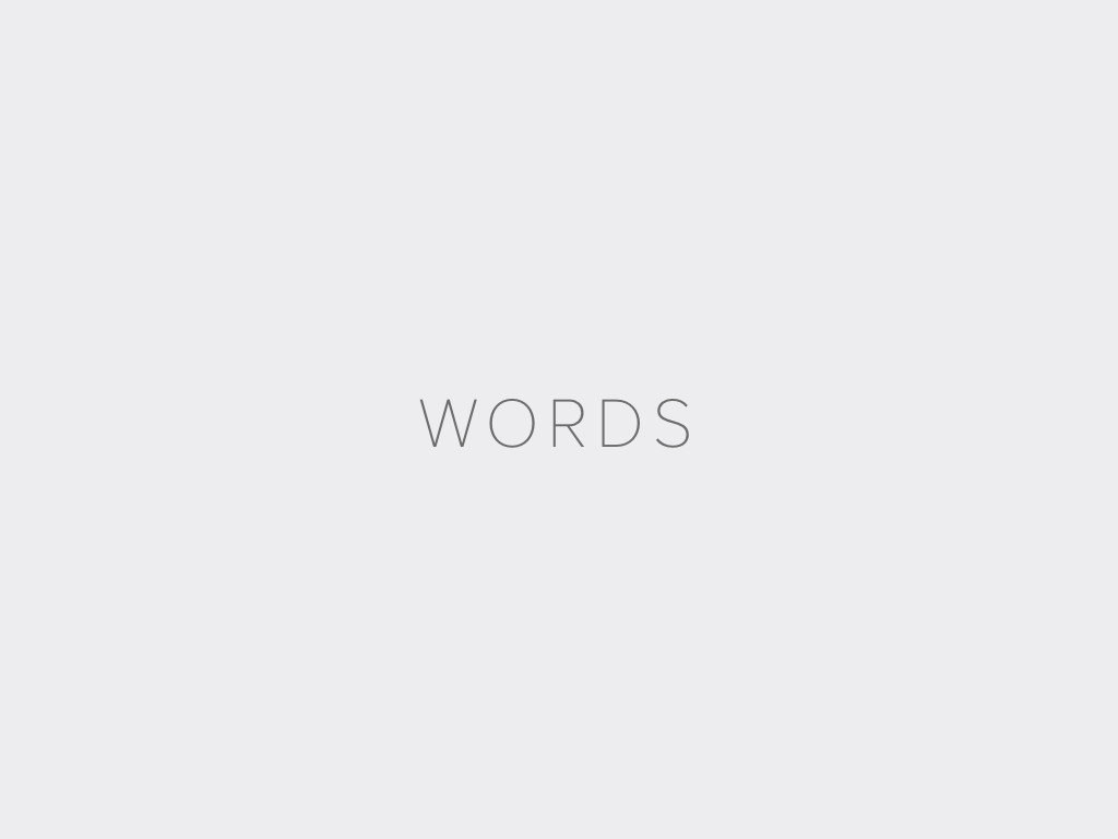 WORDS