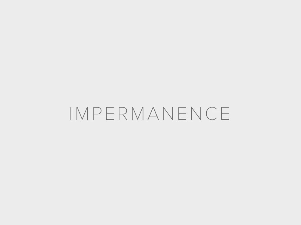 IMPERMANENCE
