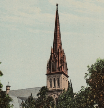  Illustration of church tower 