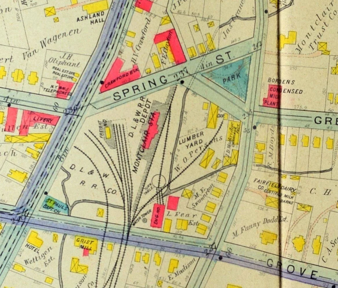 Pl Montclair Nj Park Map