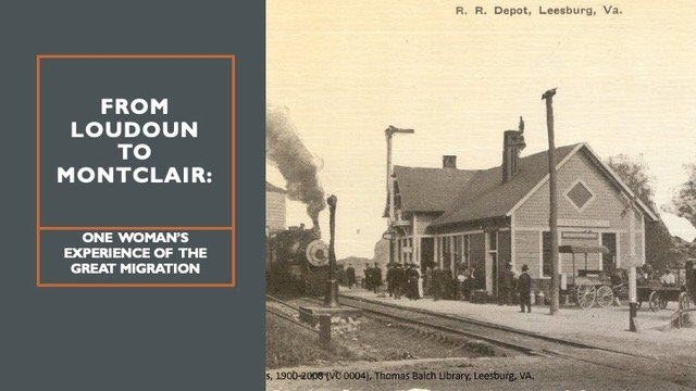 History at Home: From Loudoun to Montclair: One Woman’s Experience of the Great Migration