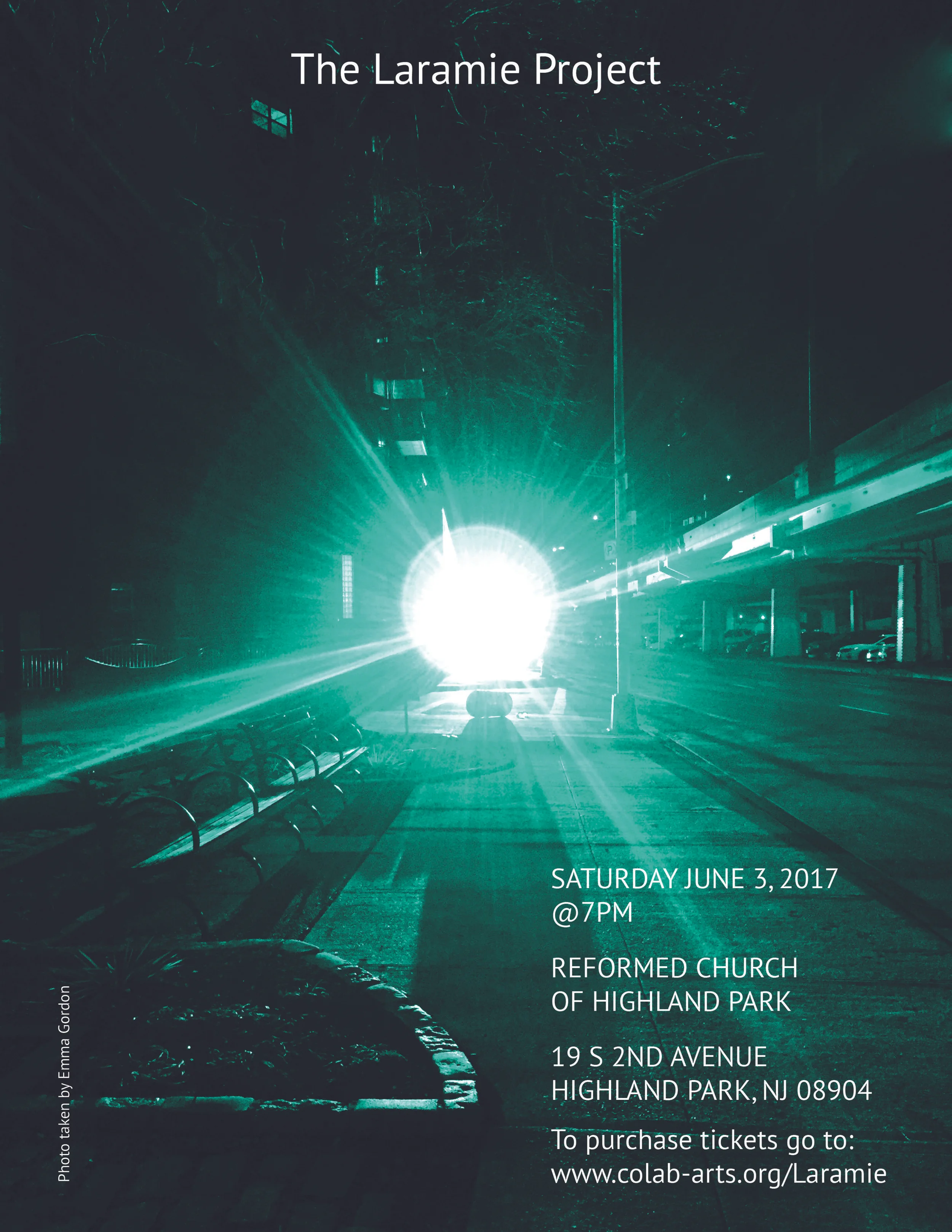 The Laramie Project - Saturday, 6/3 at 7pm