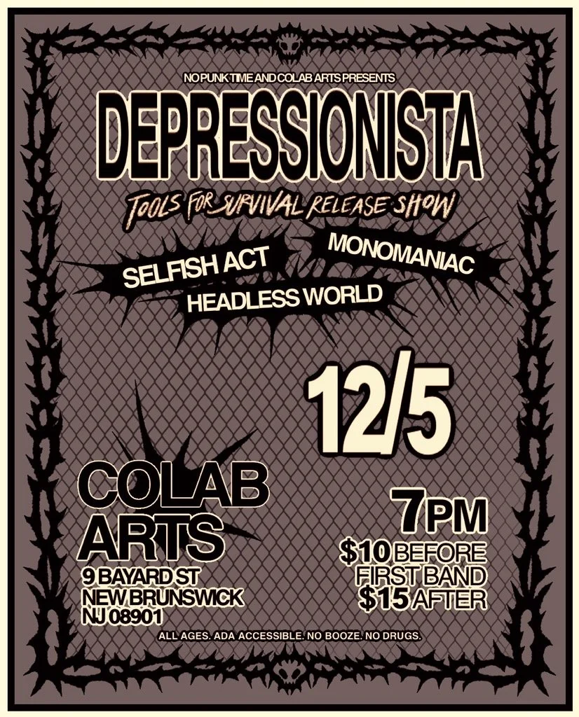 No Punk Time presents DEPRESSIONISTA 
