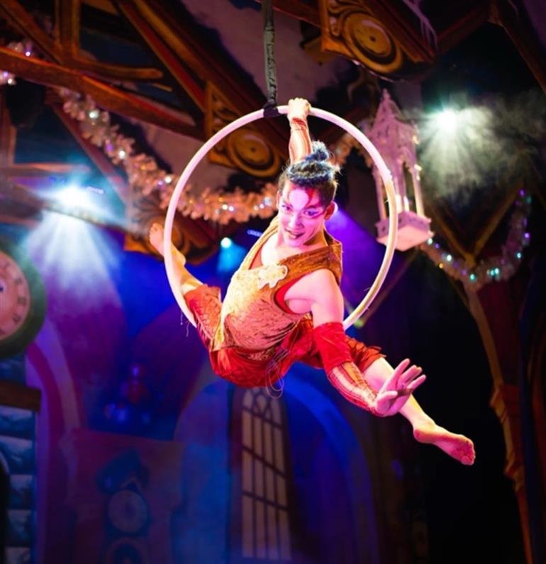  stART Goes to  Cirque Dreams Holidaze at The State Theatre 