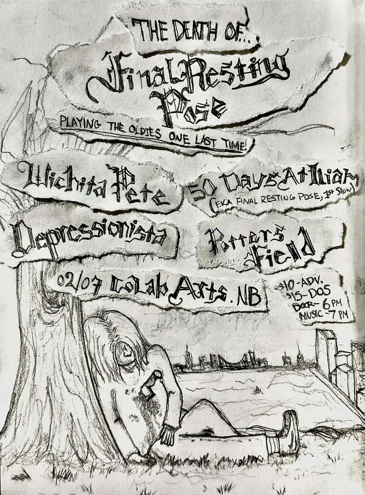 No Punk Time presents  The Death of Final Resting Pose