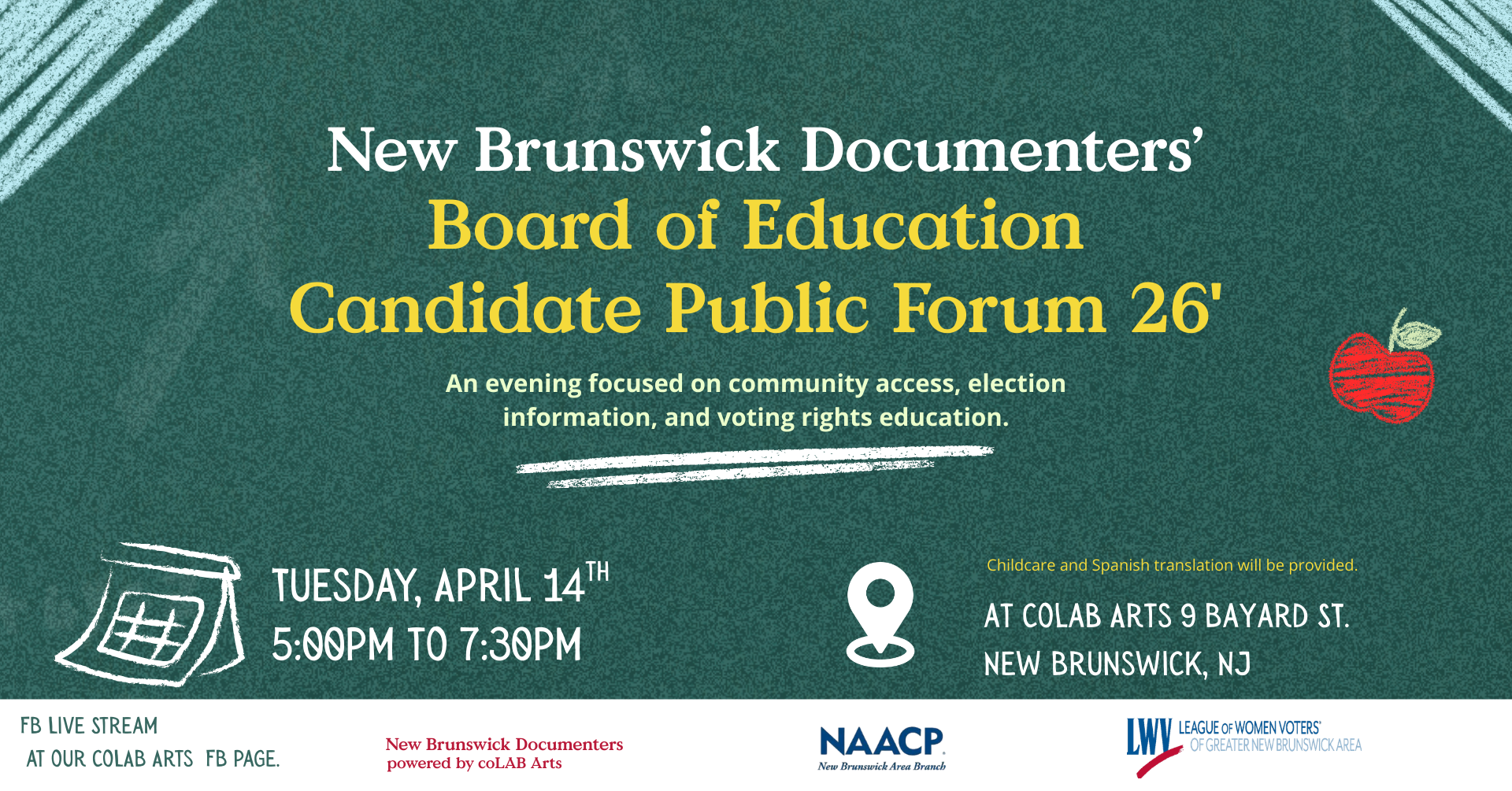 New Brunswick Documenters’ Board of Education Candidate Public Forum 26'