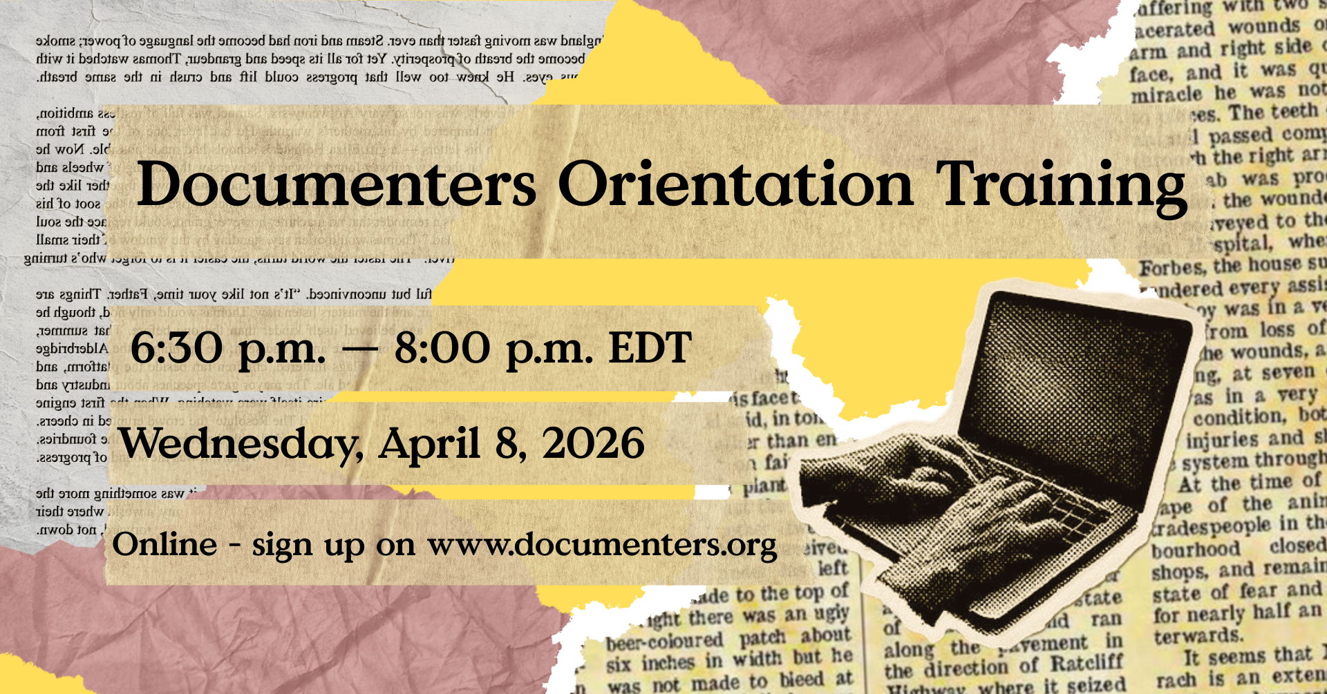 (Online!) Train to be a New Brunswick Documenter 