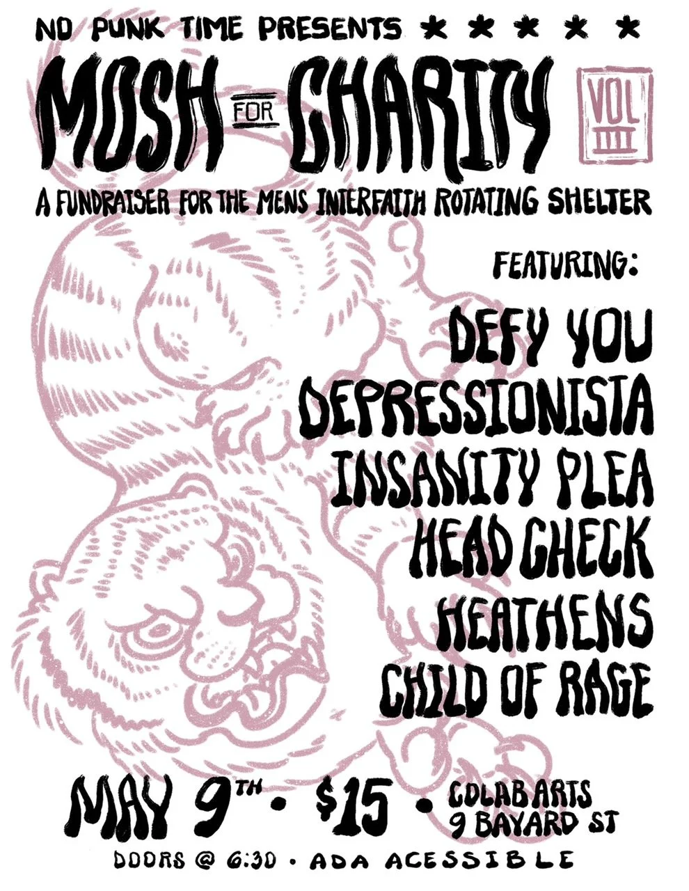 No Punk Time presents: Mosh for Charity iiii