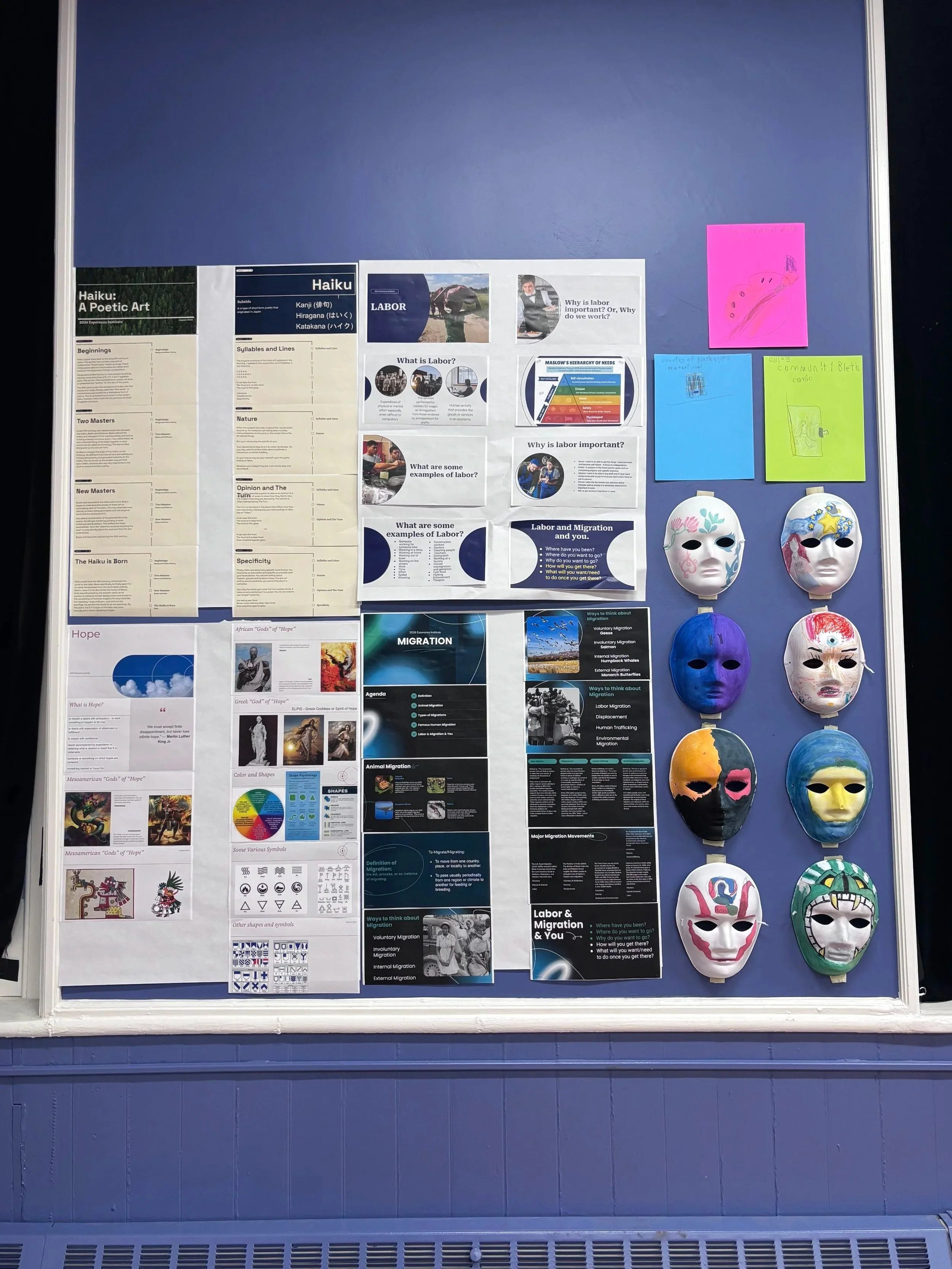 Haikus & Masks