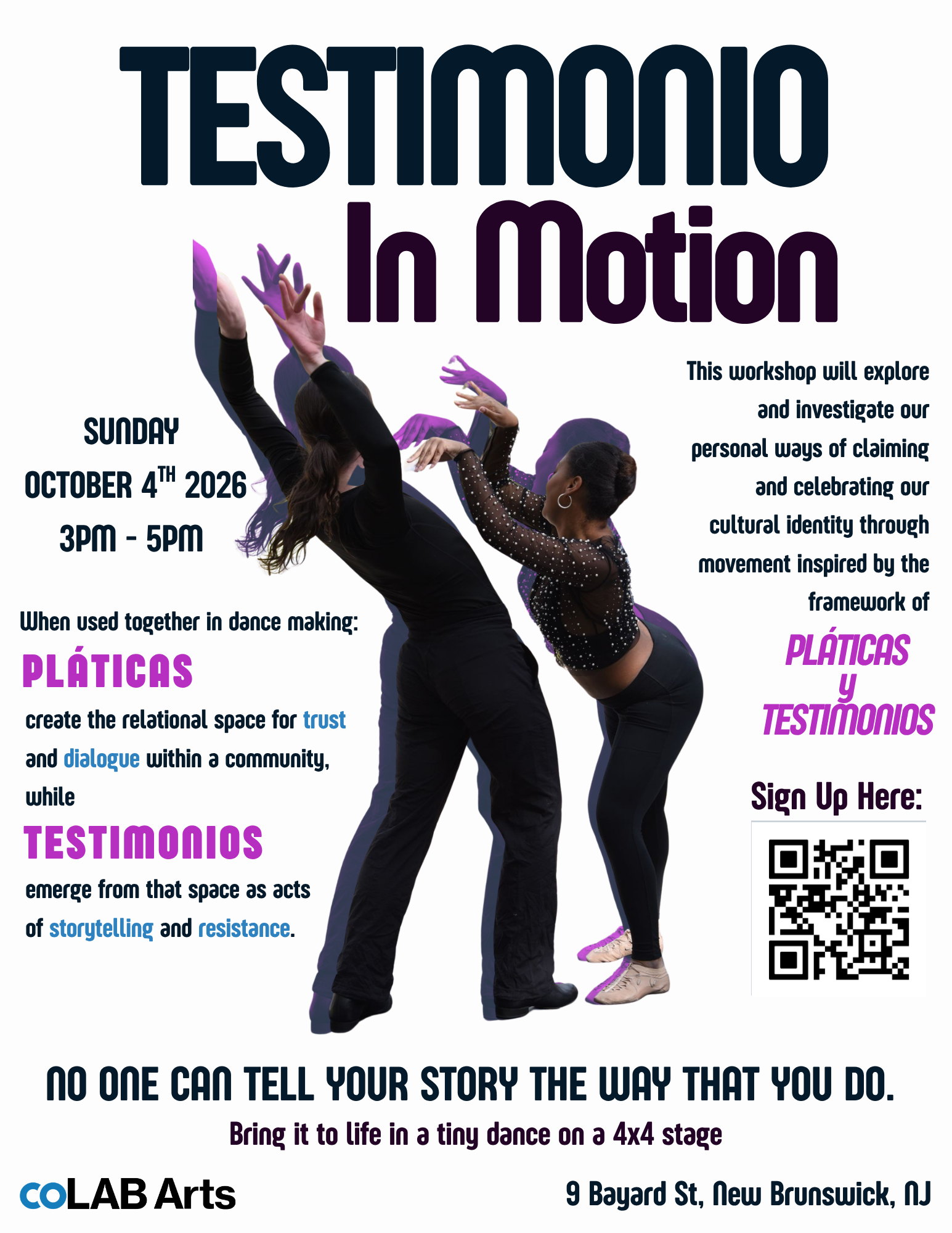 TESTIMONIO: Free Community Dance Workshop