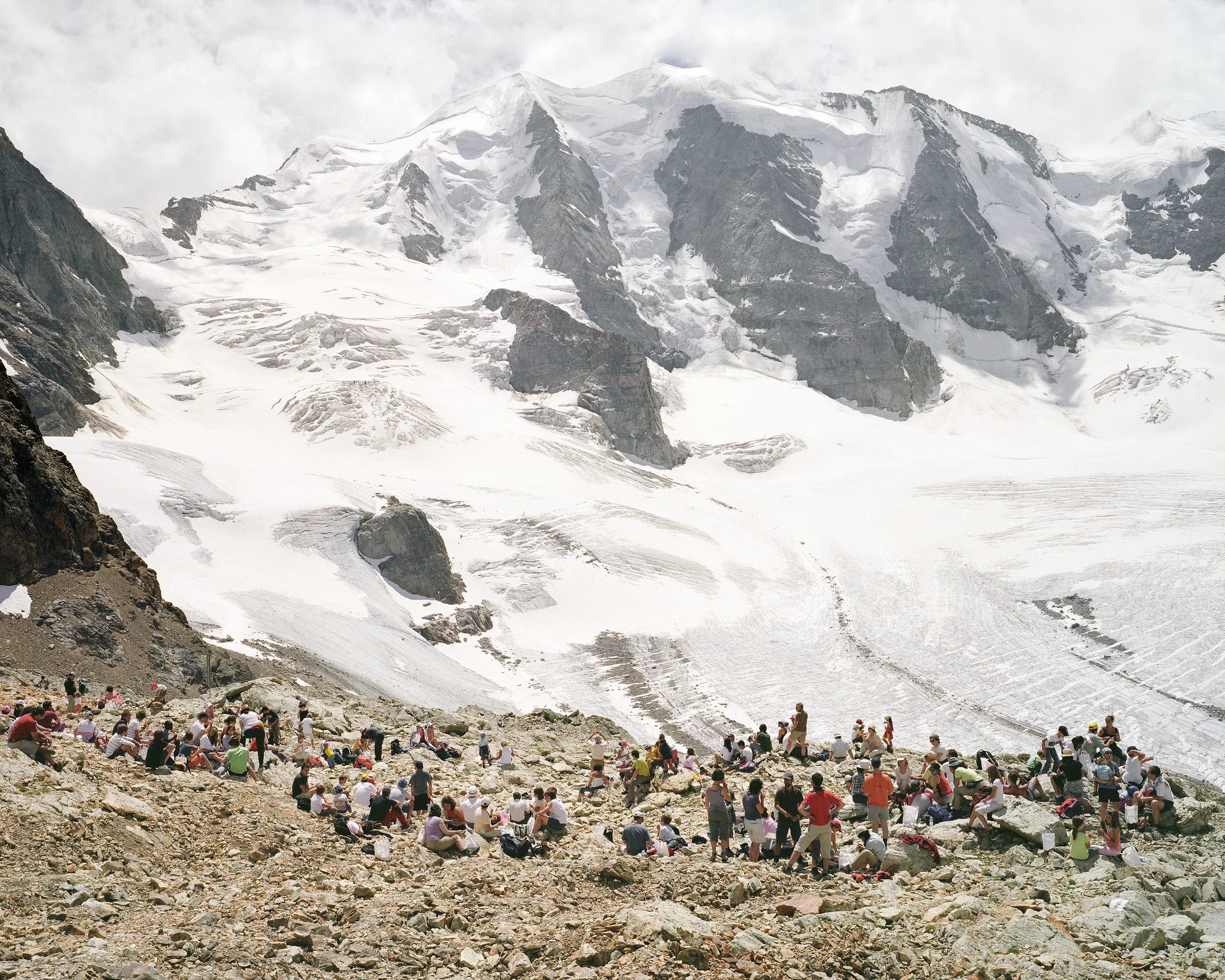 Matthieu Gafsou, de la série "Alpes", 2008-2012