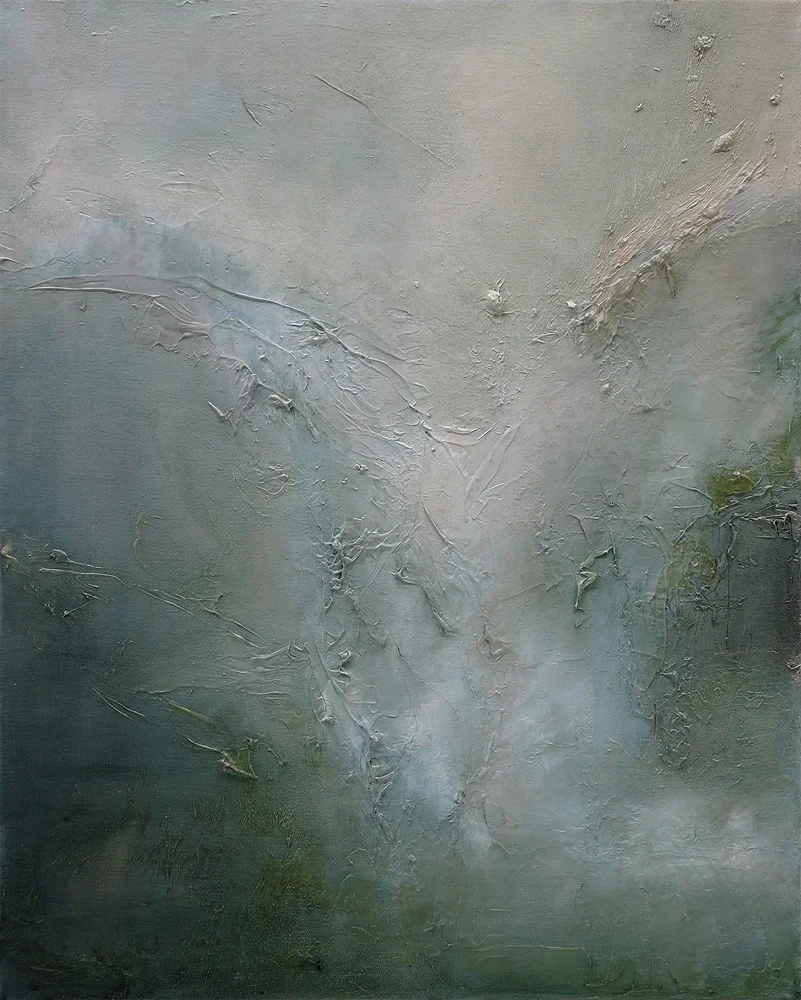 David Moses, "LW.OE.50.40.0028", huile sur toile, 50 x 40 cm, 2014