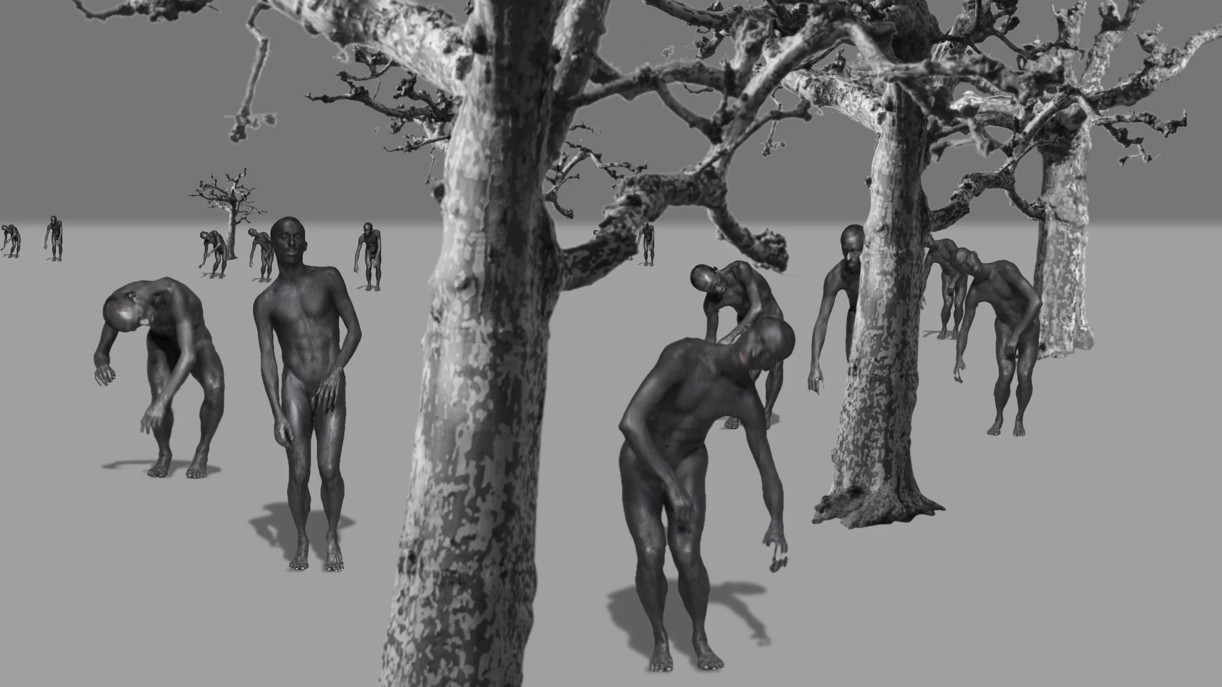 Peter Aerschmann, "LAZARO", HD video, 10 min loop, no sound, 2007