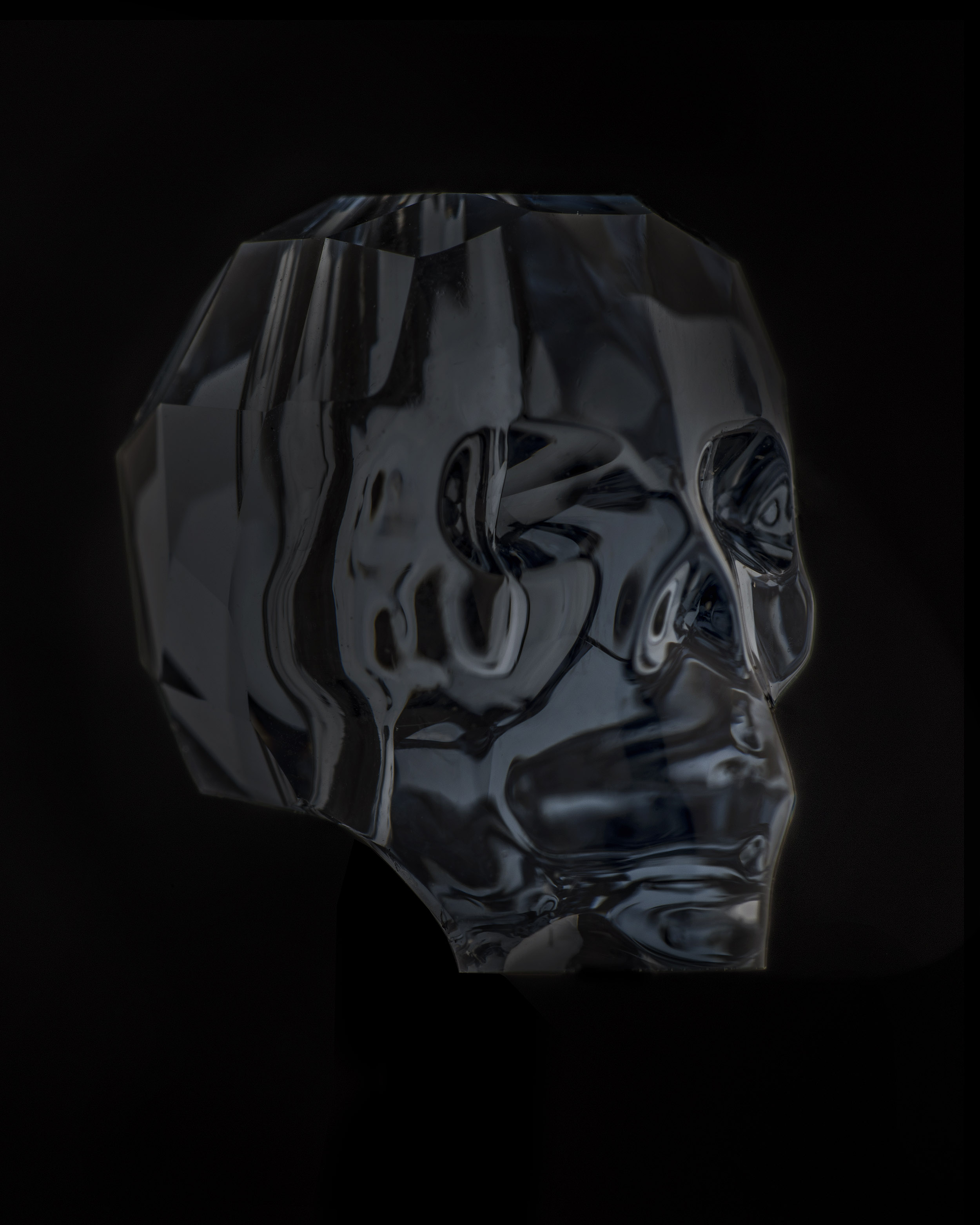 Matthieu Gafsou, "Skully", de la série "Les Hommes-chose", tirage pigmentaire, 80 x 100 cm, 2015-en cours, éd.3/5+1AP