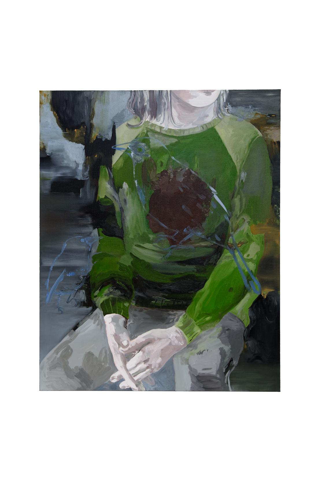 Françoise Pétrovitch, "Verdure", 130 x 160 cm, 2016