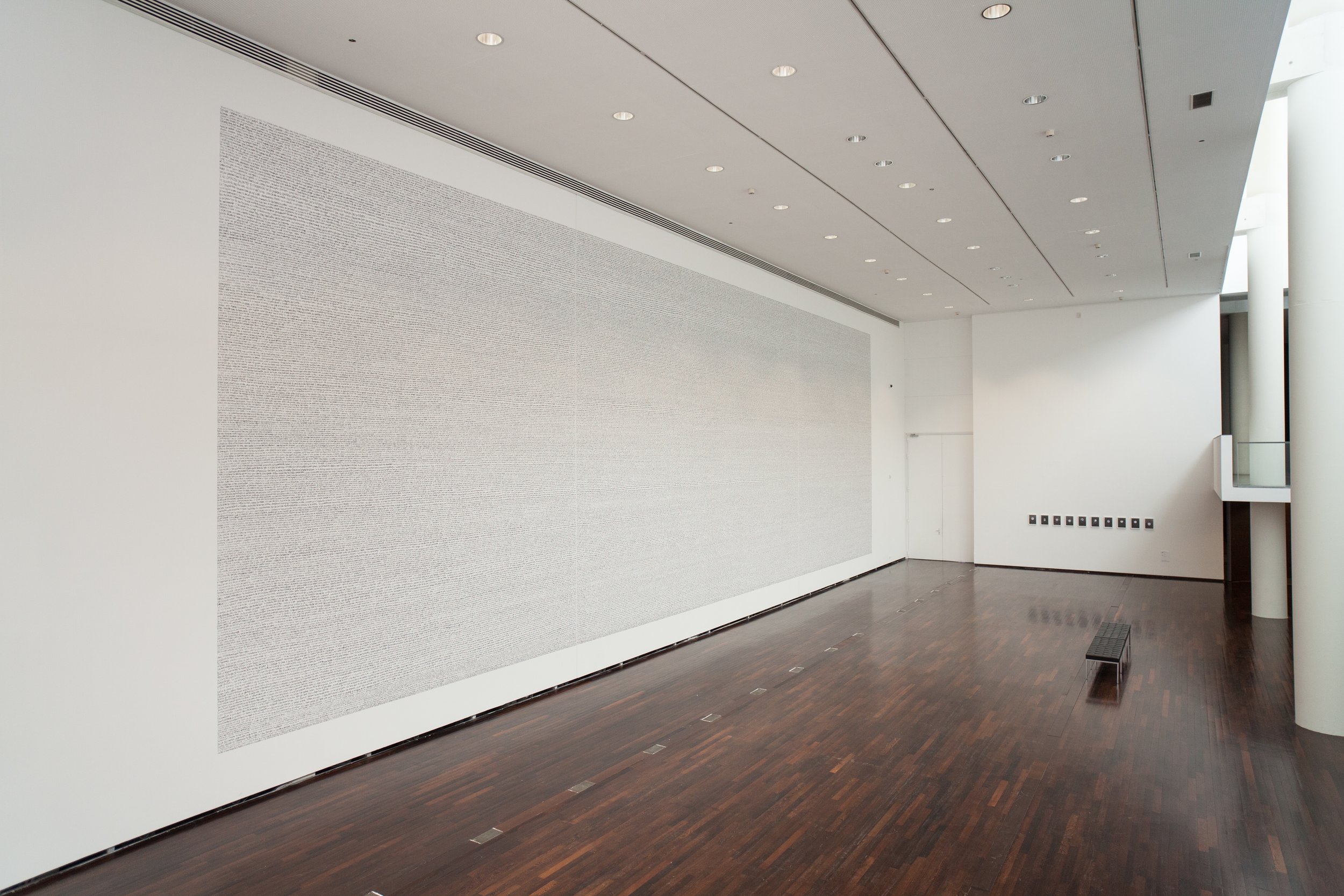 Jean-Christophe Norman, Vue d'installation, 2017 © Christophe Monterlos