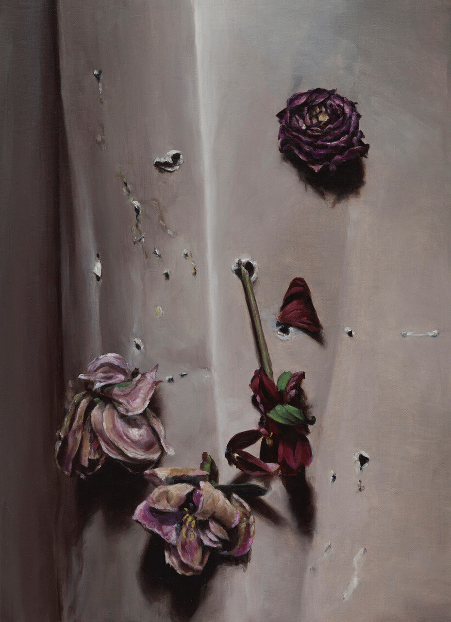 Damien Cadio, Limon, huile sur toile, 40x55 cm, 2019 ©Damien Cadio