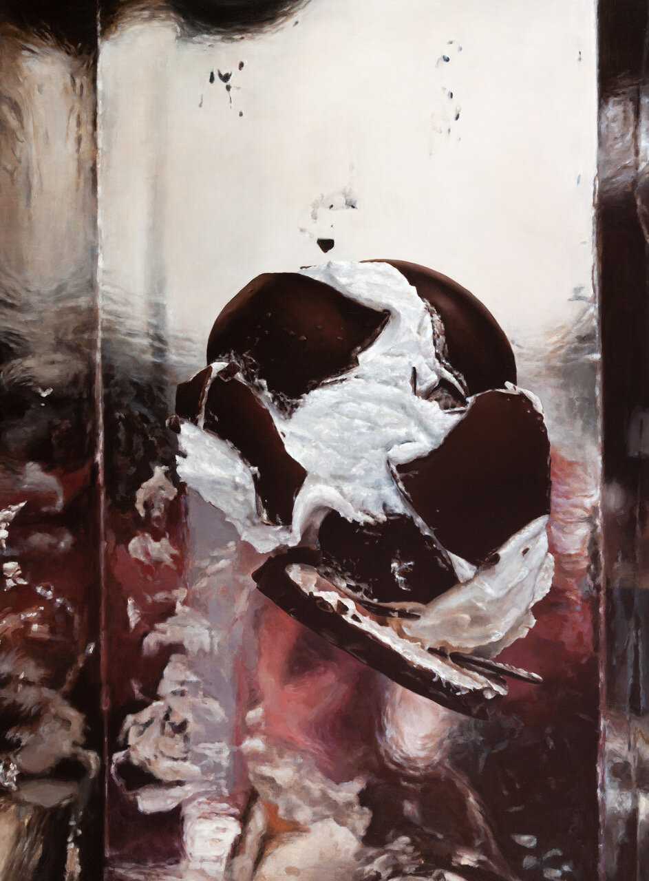 Damien Cadio, Under the Sun, huile sur toile, 140x190 cm, 2019 ©Damien Cadio