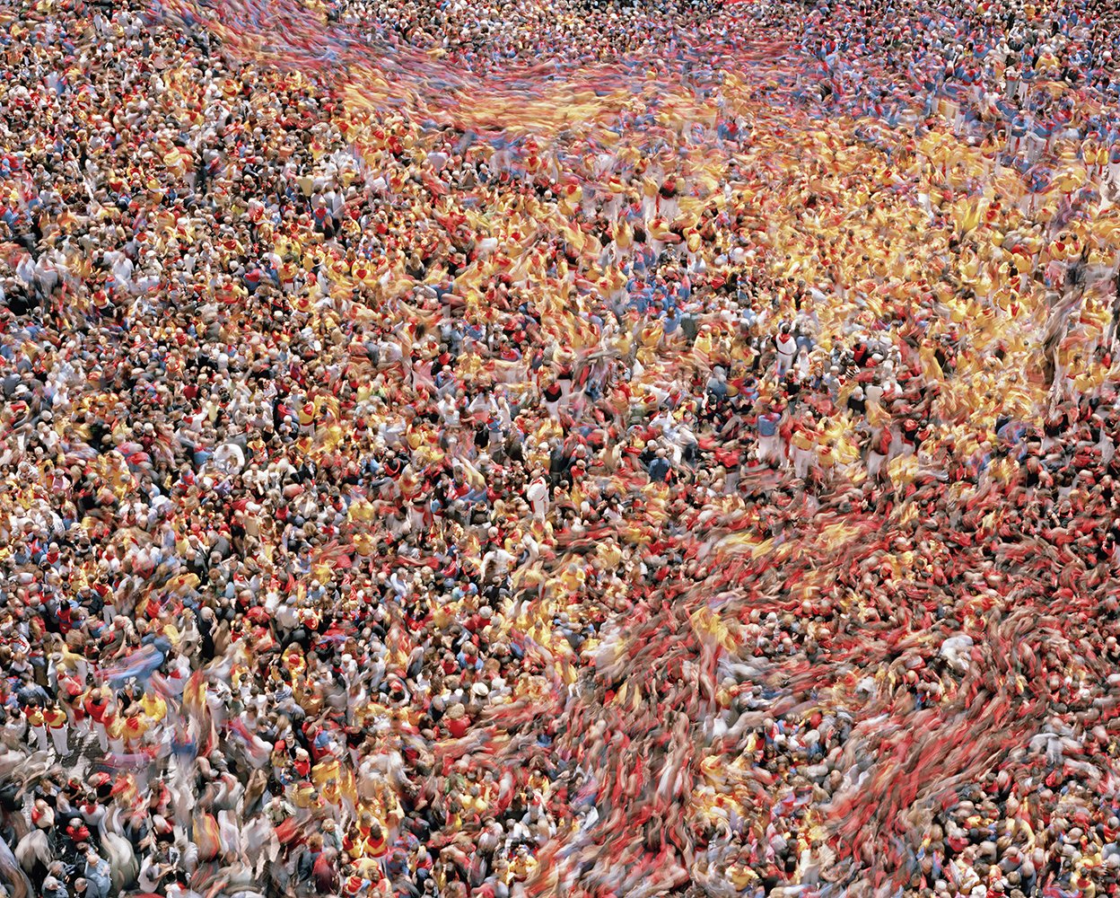 "N.5" de la série "Crowd" Cyril Porchet