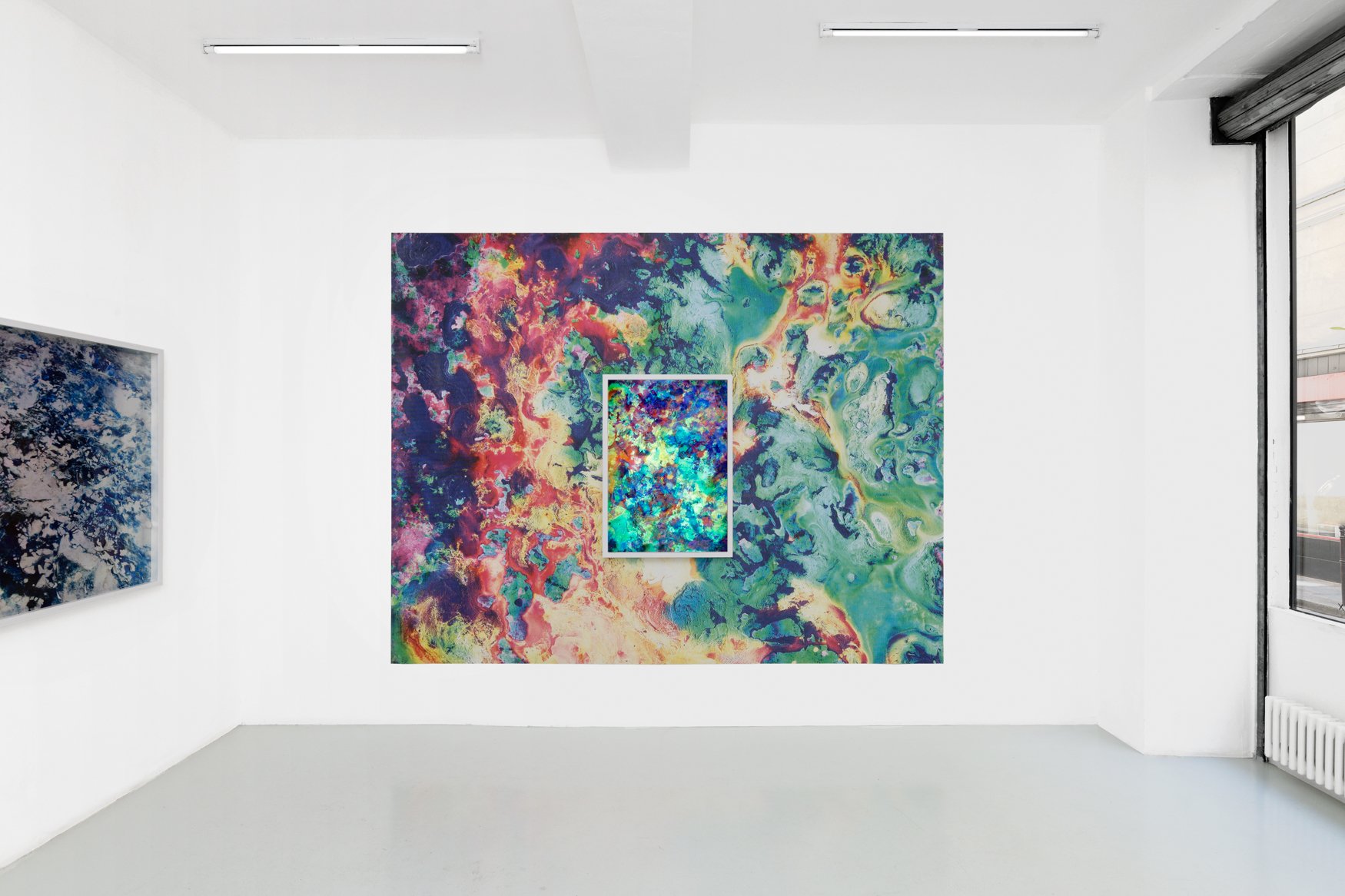 Maya Rochat, Universal Law of the Matrix, vue d'exposition, Galerie C-Paris, juin-juillet 2023 © Aurélien Mole
