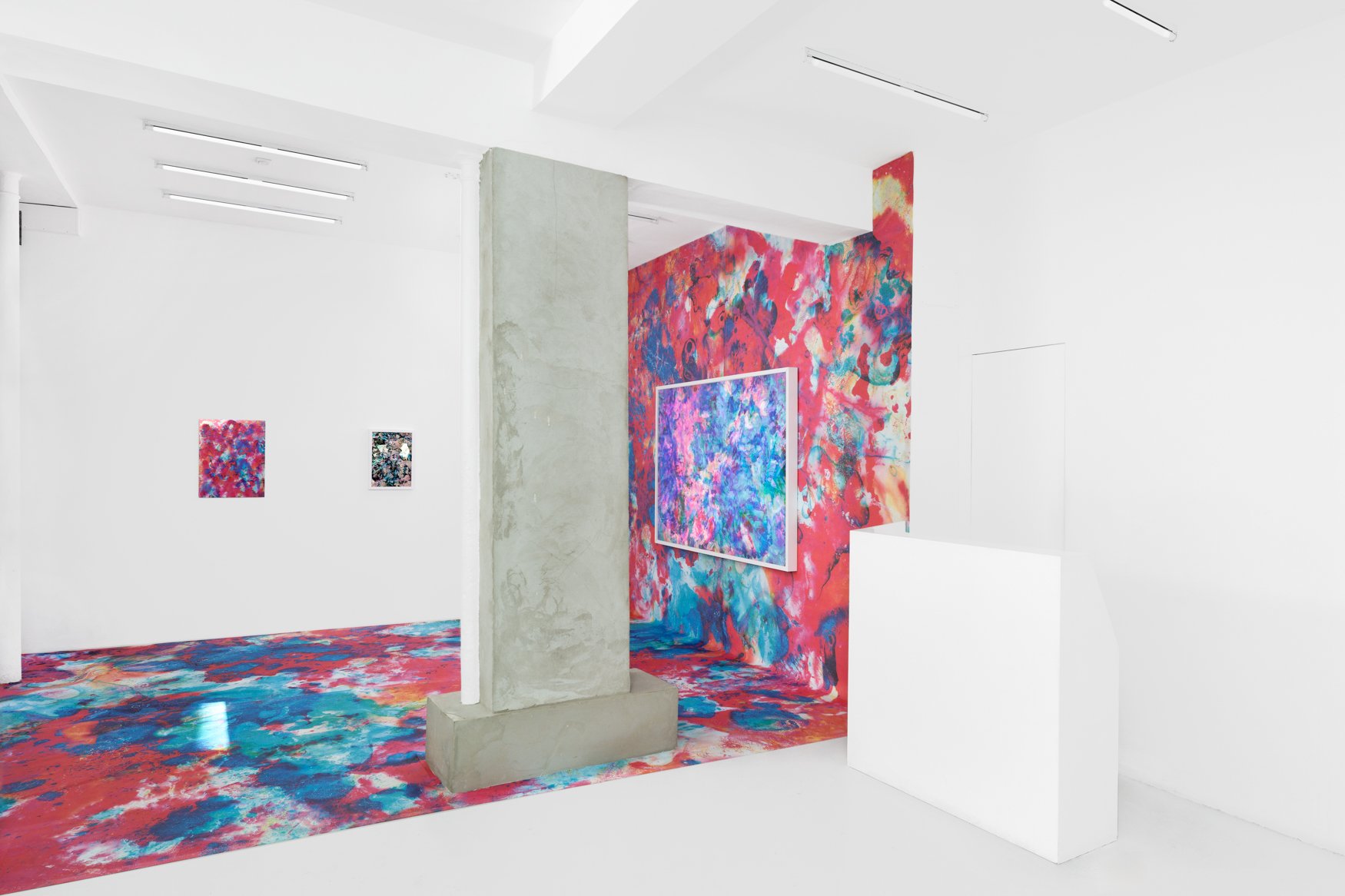 Maya Rochat, Universal Law of the Matrix, vue d'exposition, Galerie C-Paris, juin-juillet 2023 © Aurélien Mole