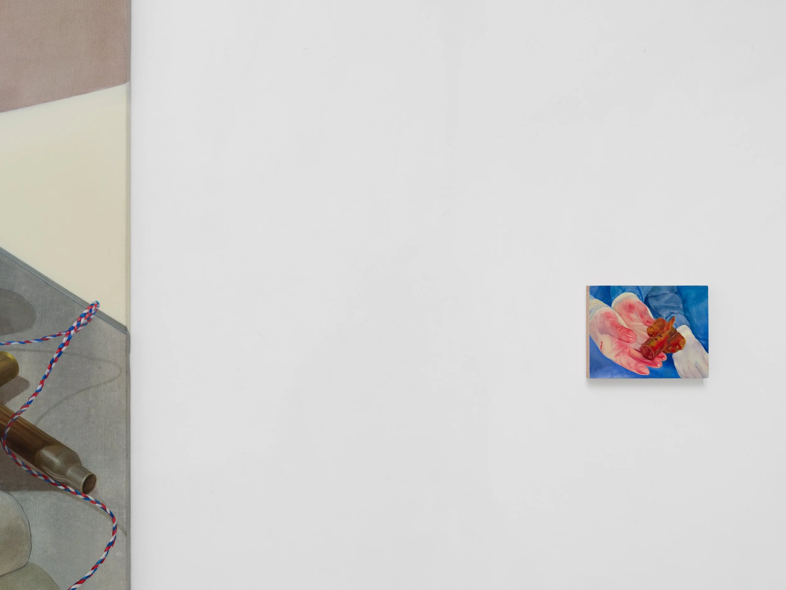 Viktoriia Oreshko, « In the land of my heart », vue d'exposition, Galerie C - Paris, 30.01 - 01.03.2025 © Aurélien Mole