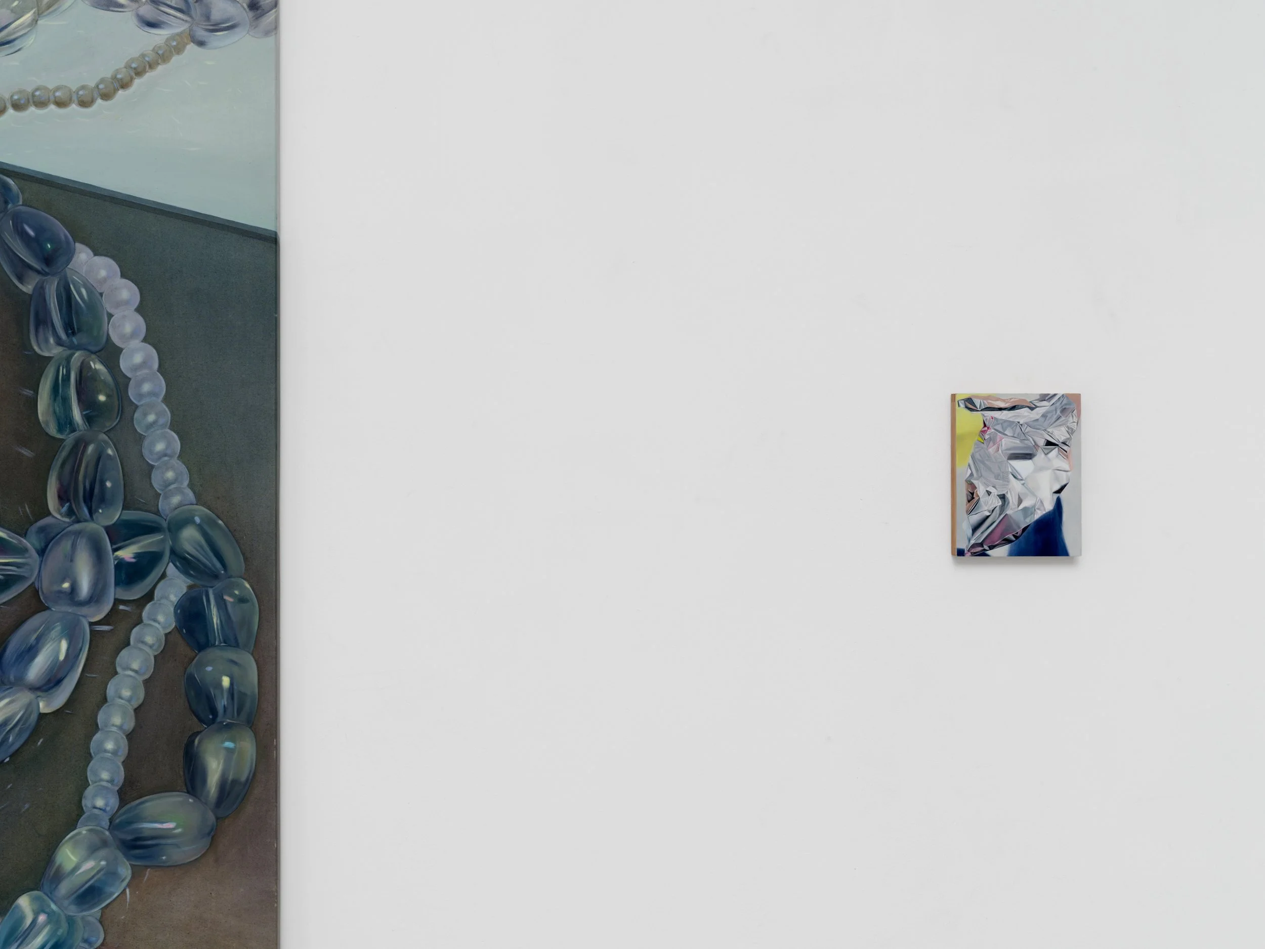 Viktoriia Oreshko, « In the land of my heart », vue d'exposition, Galerie C - Paris, 30.01 - 01.03.2025 © Aurélien Mole