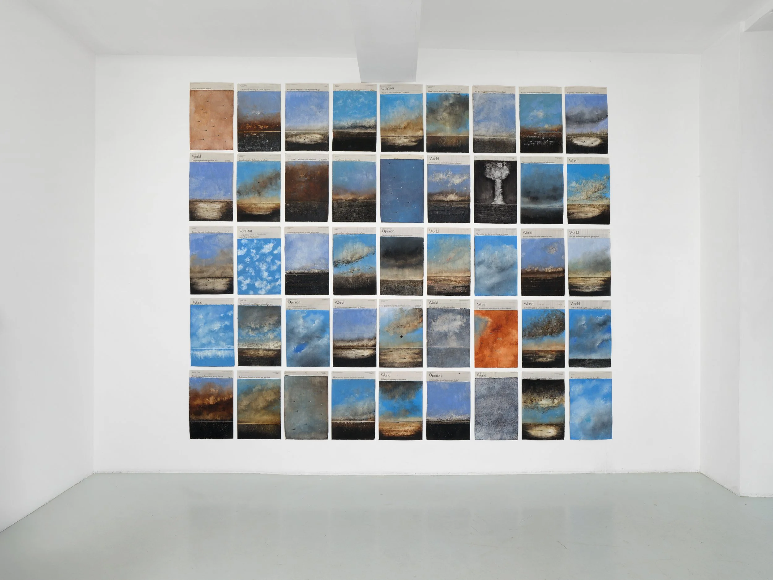  Jean-Christophe Norman, “Nous avons vécu à des vitesses différentes”, vue d’exposition, Galerie C - Paris, 04.12.25 - 17.01.26, © Aurélien Mole  