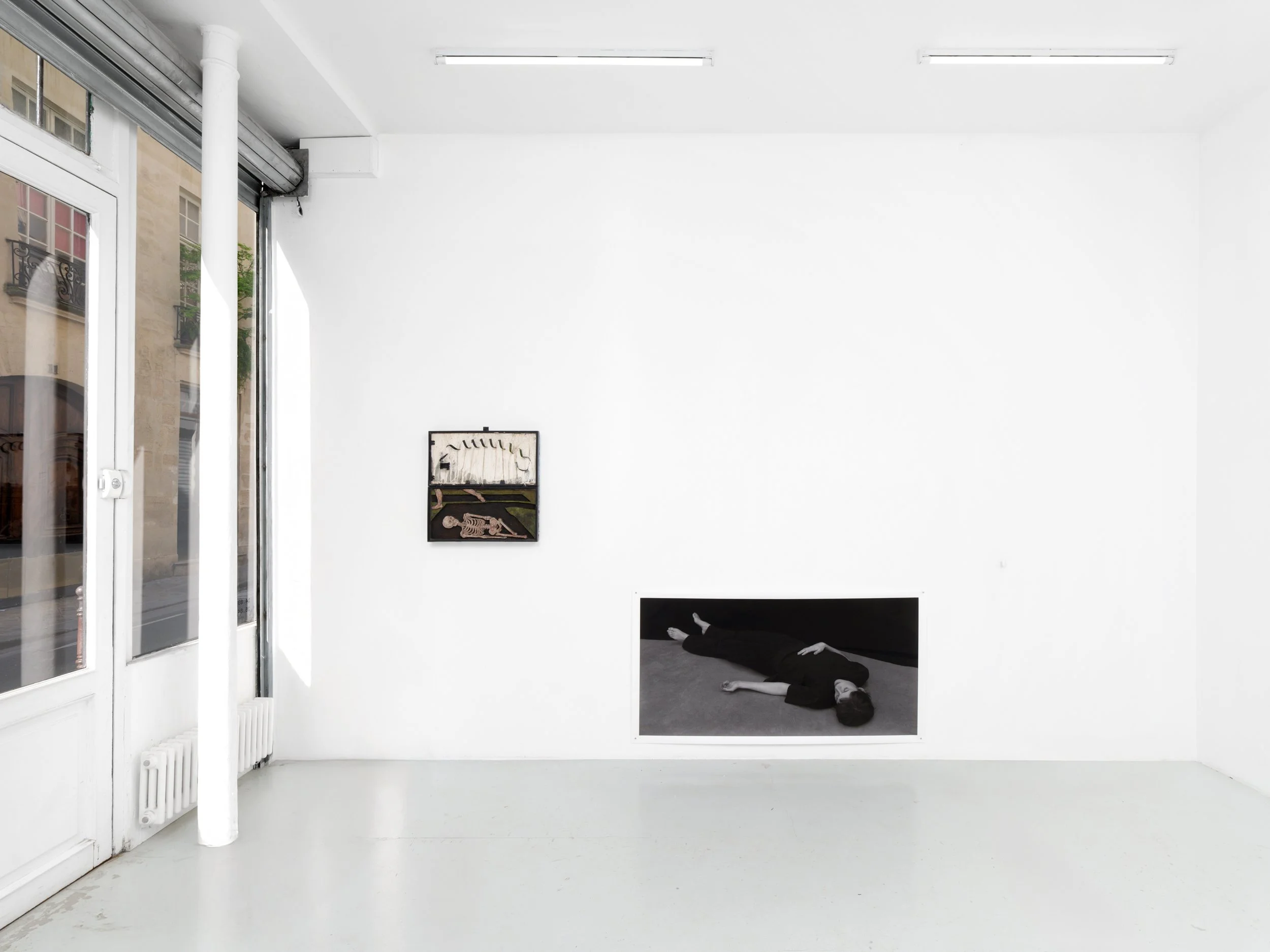 Hannah Becquante & Felix Taburet, Nolwenn Brod, "Ne nous demande pas la parole", Vue d'exposition, Galerie C - Paris, Crédit Aurélien Mole