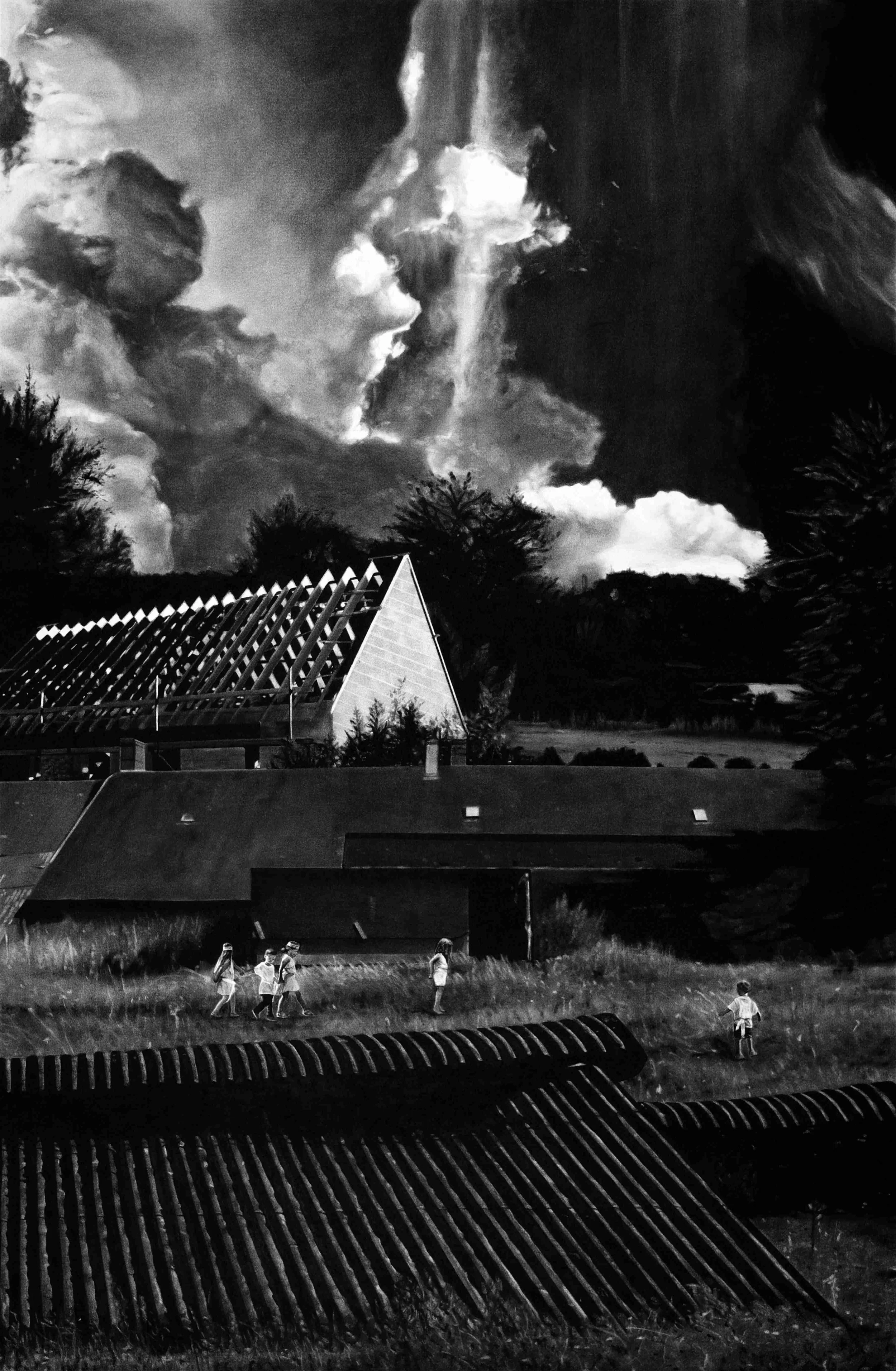 Mathieu Dufois, “Ombragé 02”, Dessin à la pierre noire, 163 x 108 cm (Copy)