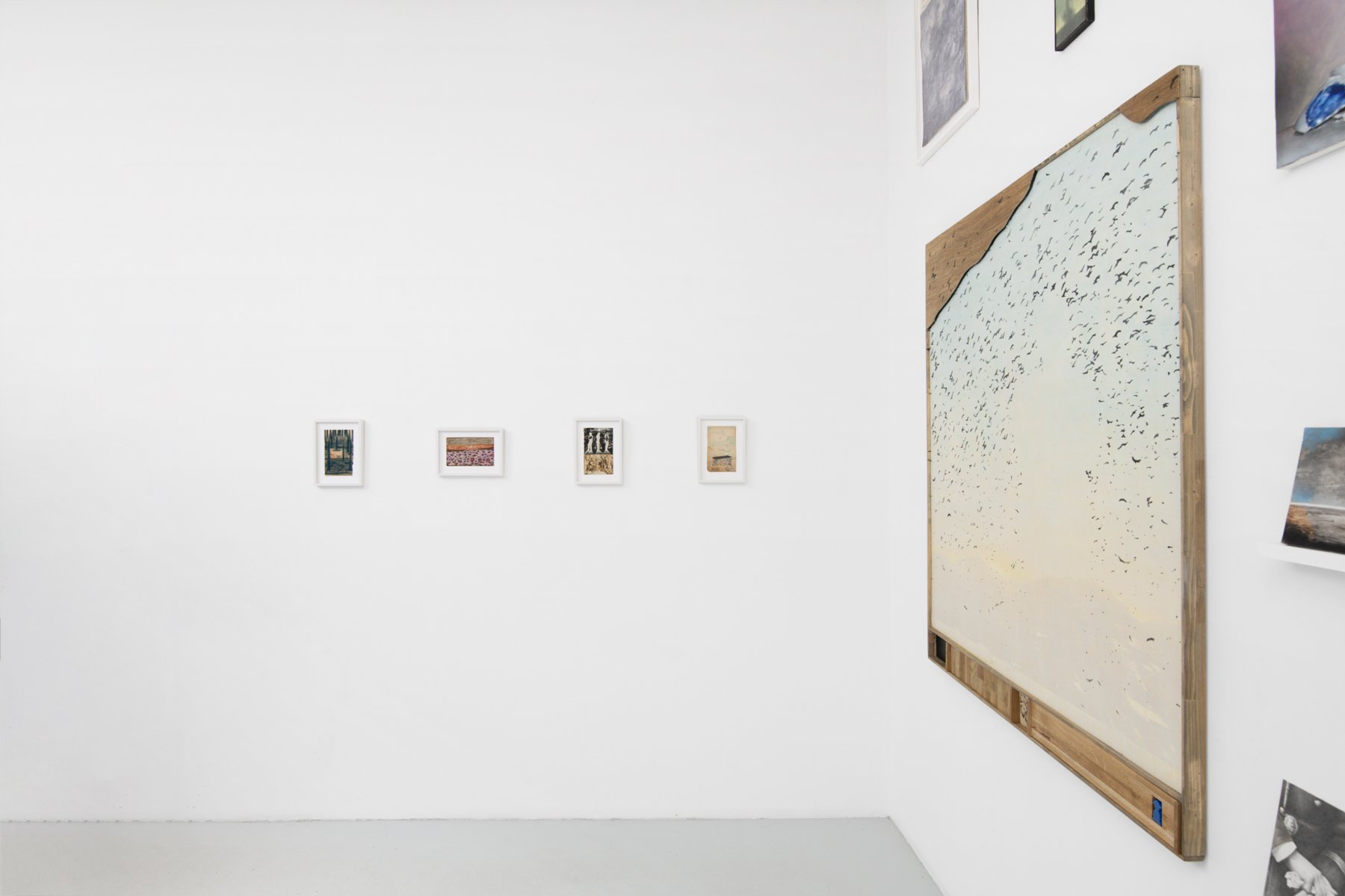 Vue d'exposition, Changing Times, 2024, Galerie C, Paris.
