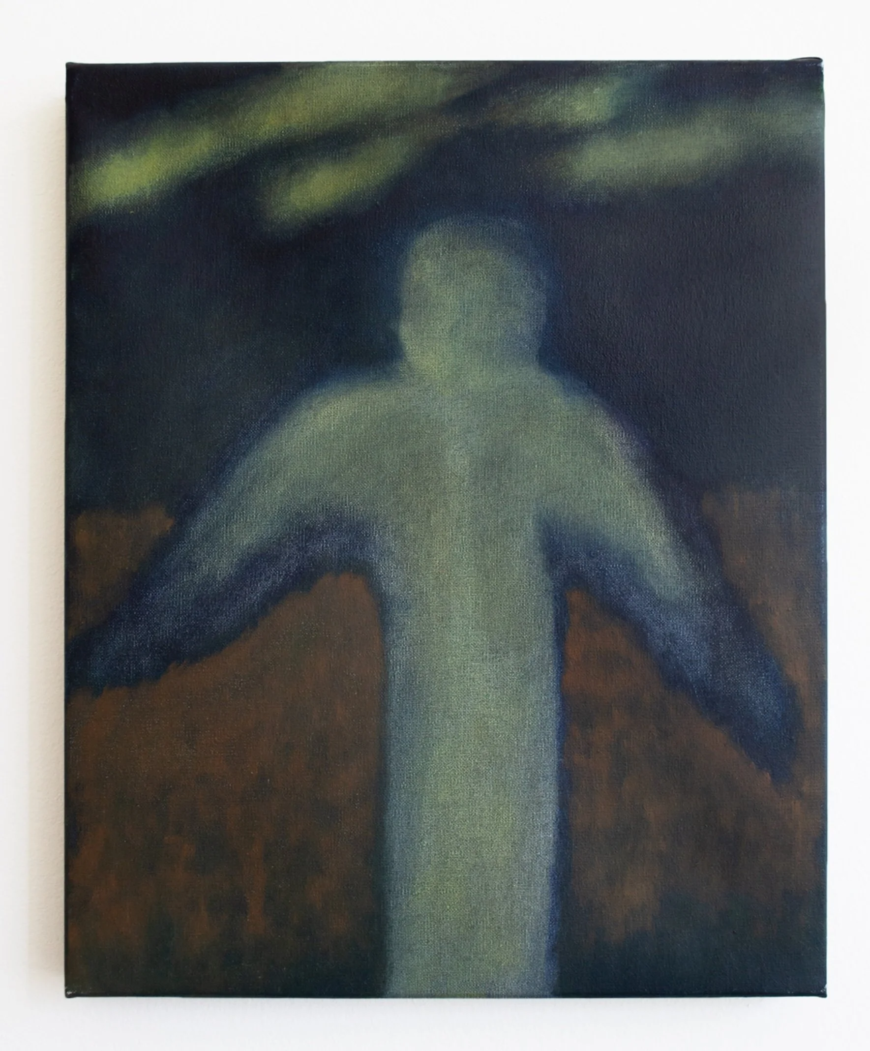 Amélie Cooper, Impavide, 2025 , huile sur toile, 24 x 19 cm