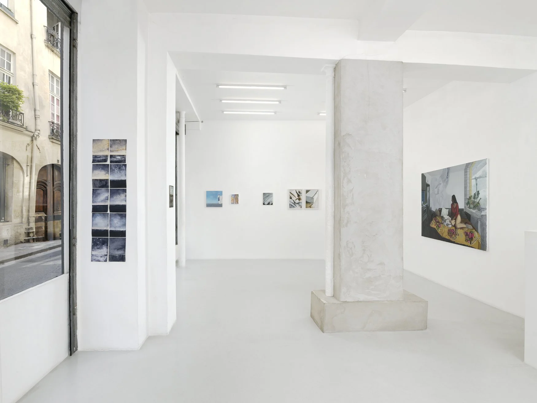 «Les heures tranquilles», Vue d'exposition, Galerie C - Paris, © Aurélien Mole