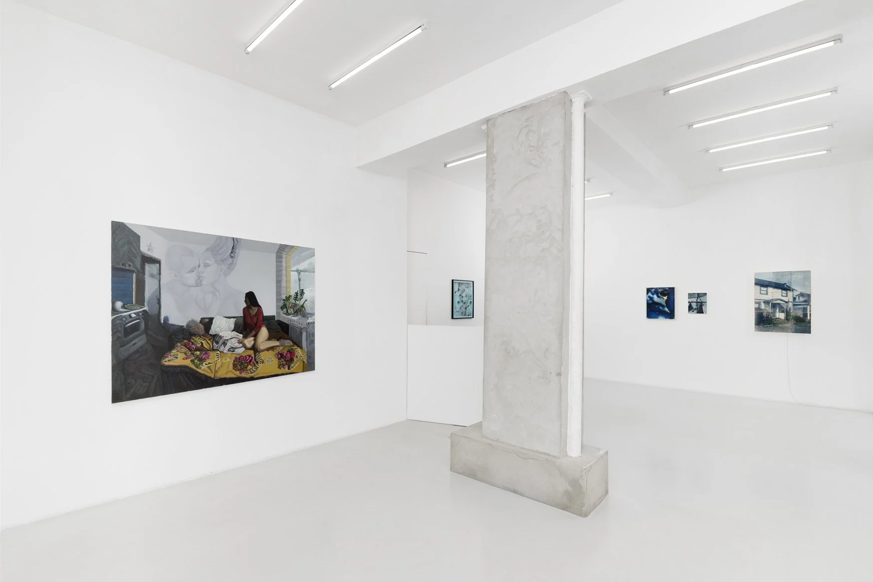 «Les heures tranquilles», Vue d'exposition, Galerie C - Paris, © Aurélien Mole