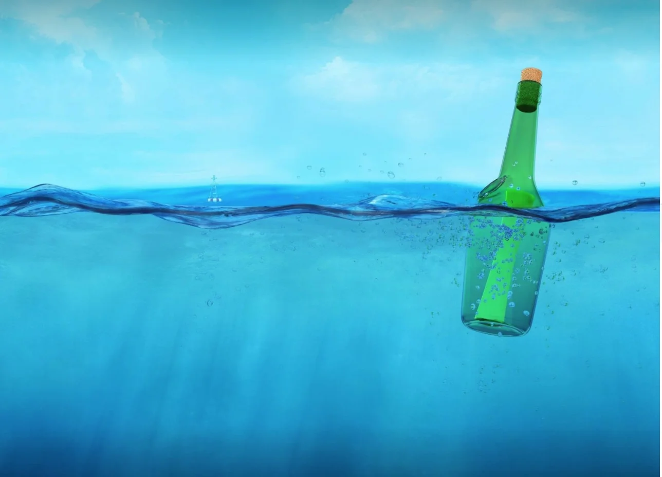 My message moest eerst nog even dobberen