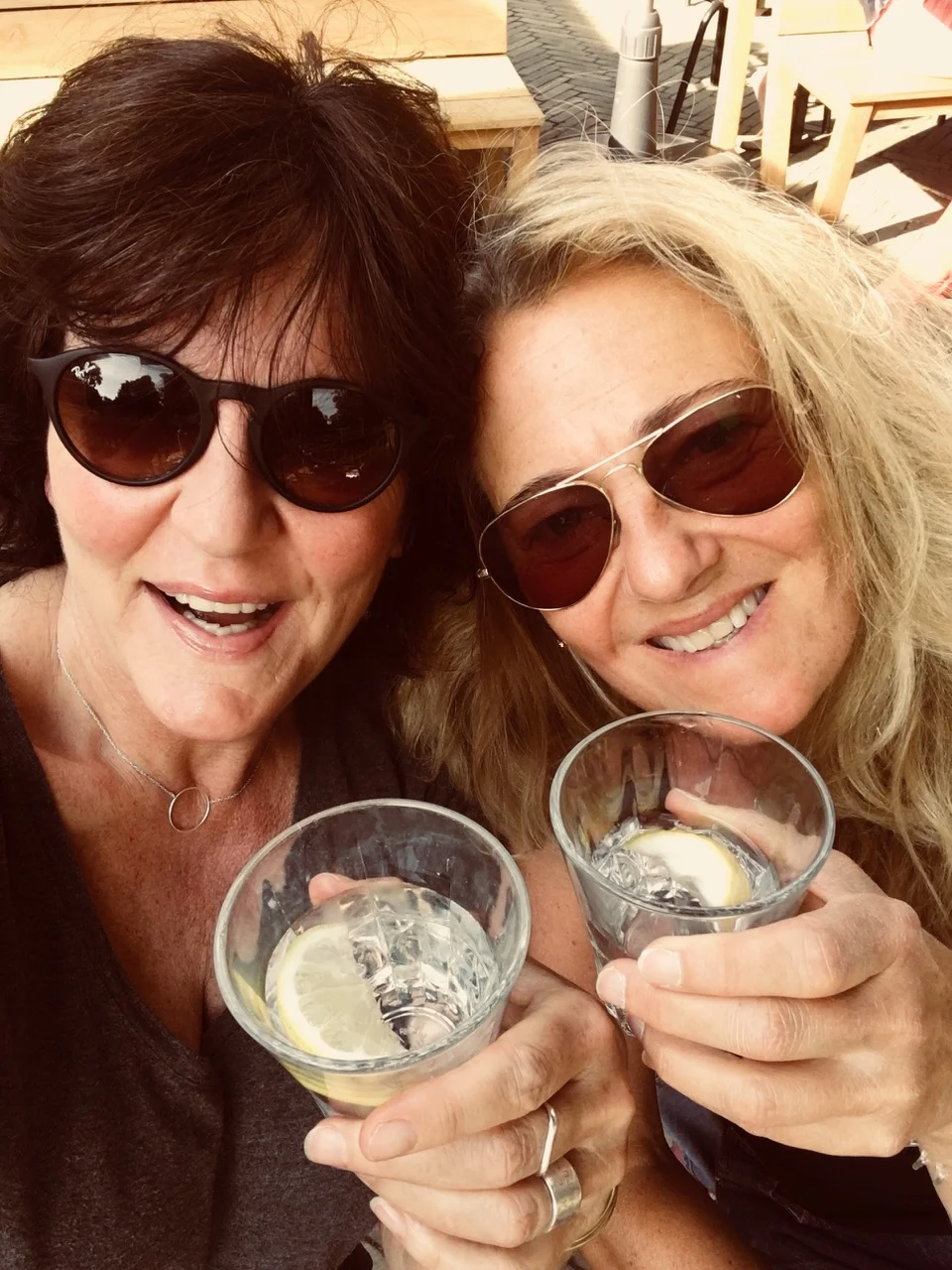 vriendin Frouk is inmiddels ook van de Dry July partij!