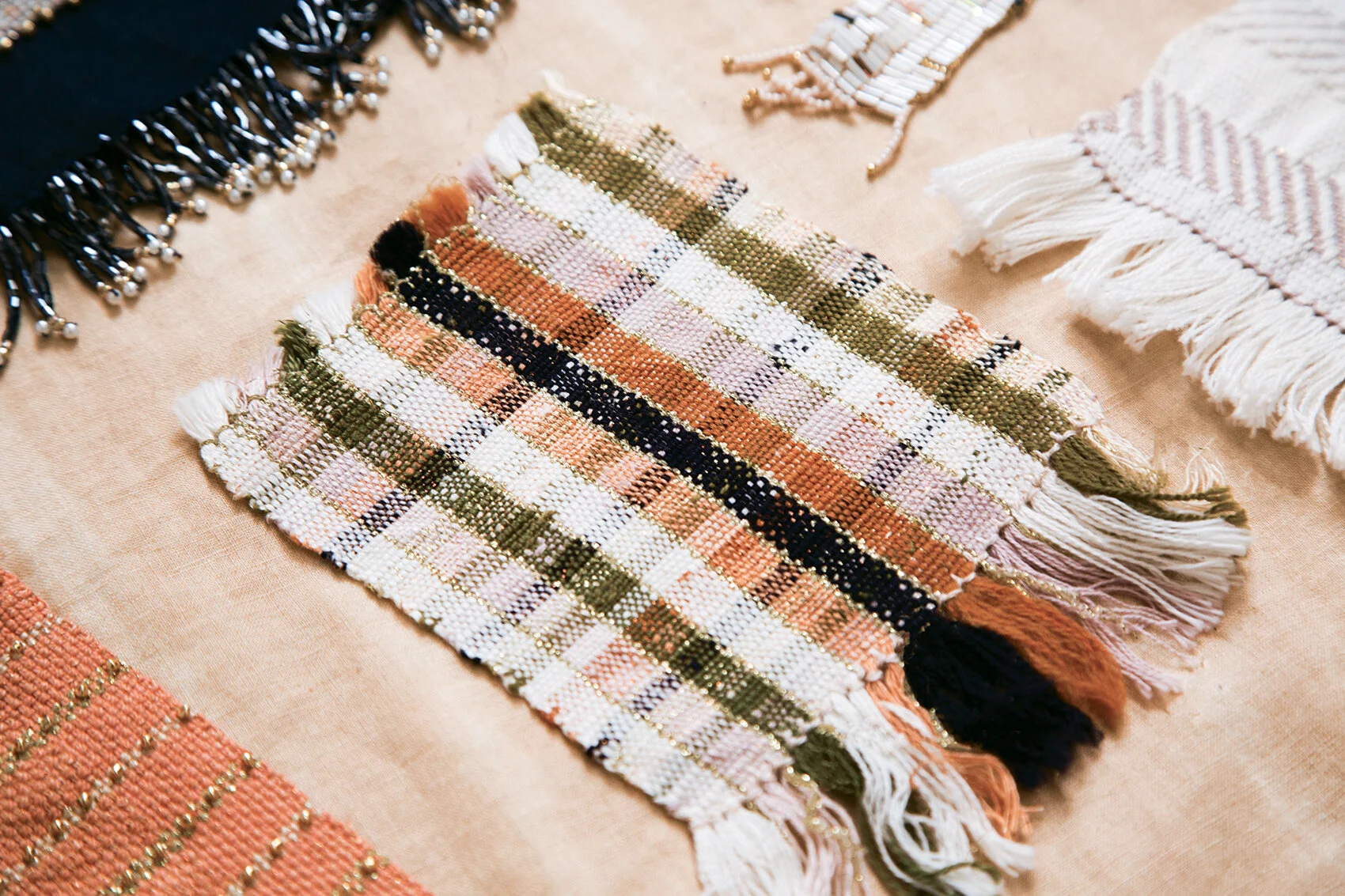 Woven swatch for homewares application