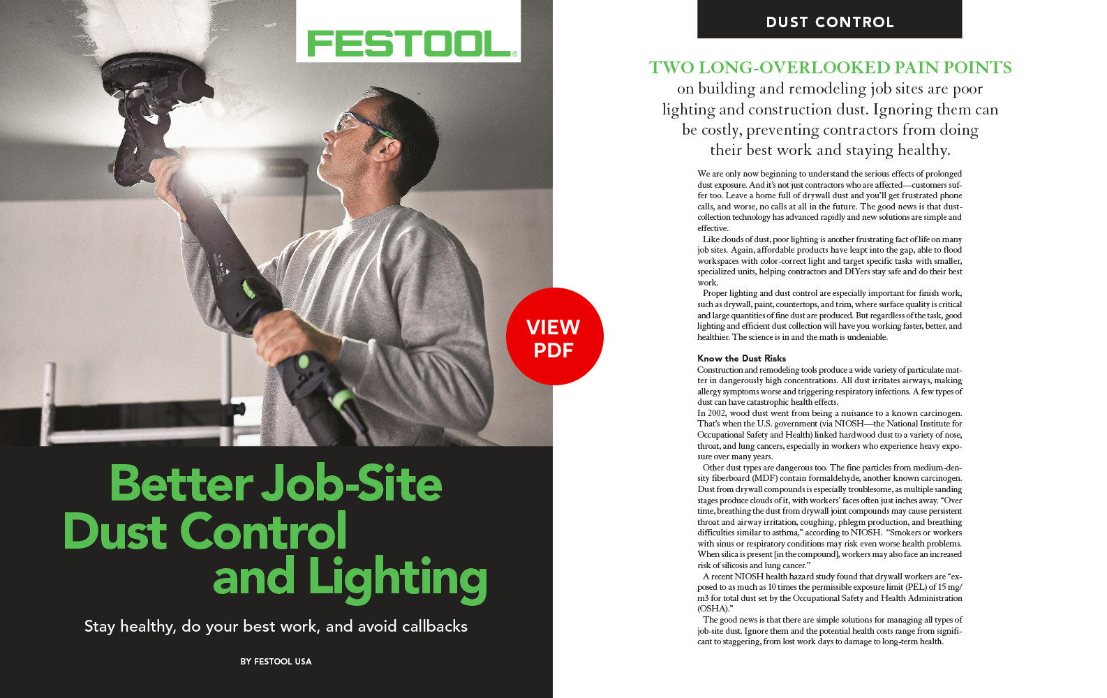 Festool Advertorial