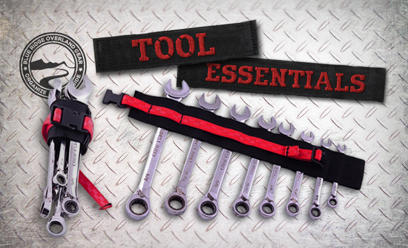 Introducing the 10-slot wrench roll. Always have your wrenches in line!