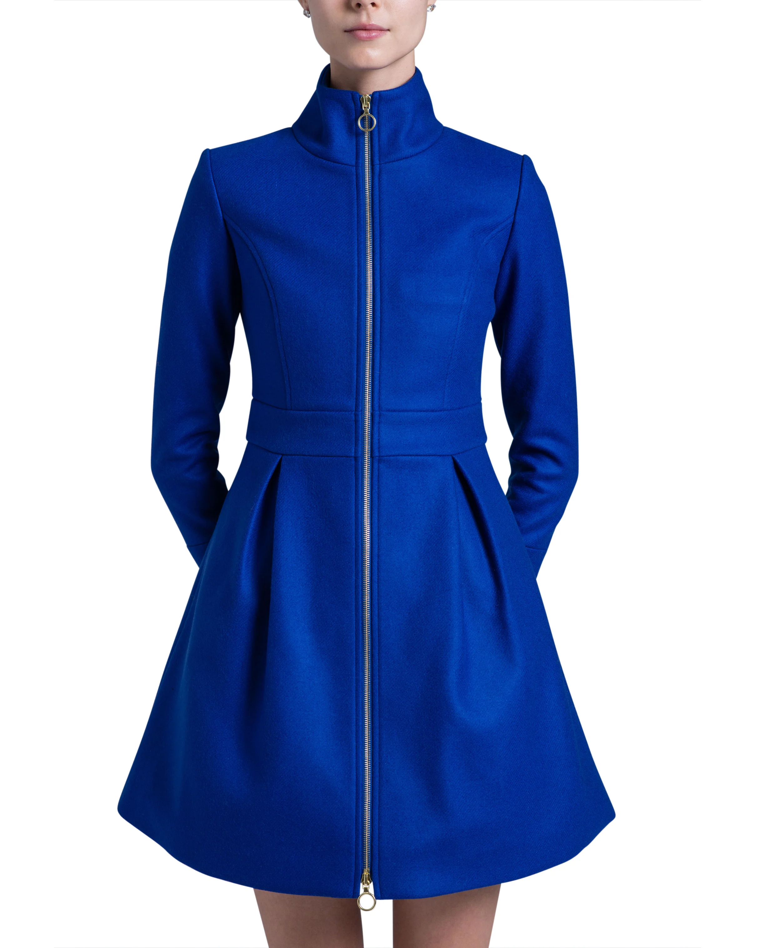 Copy of blue wool coat