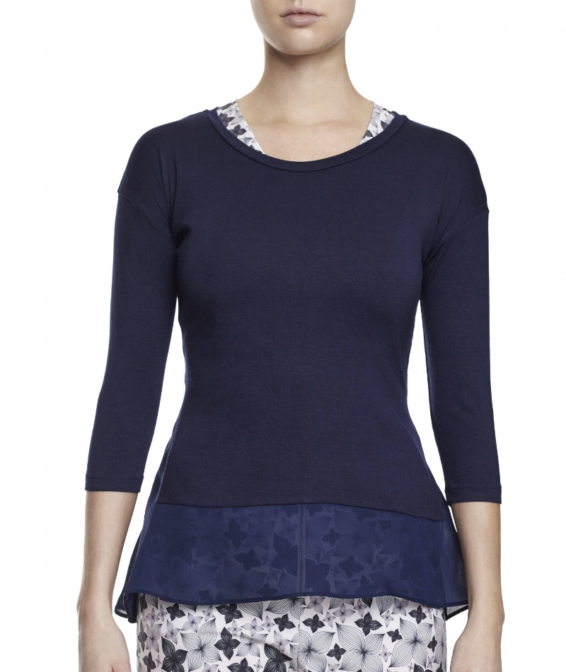 navy t-shirt