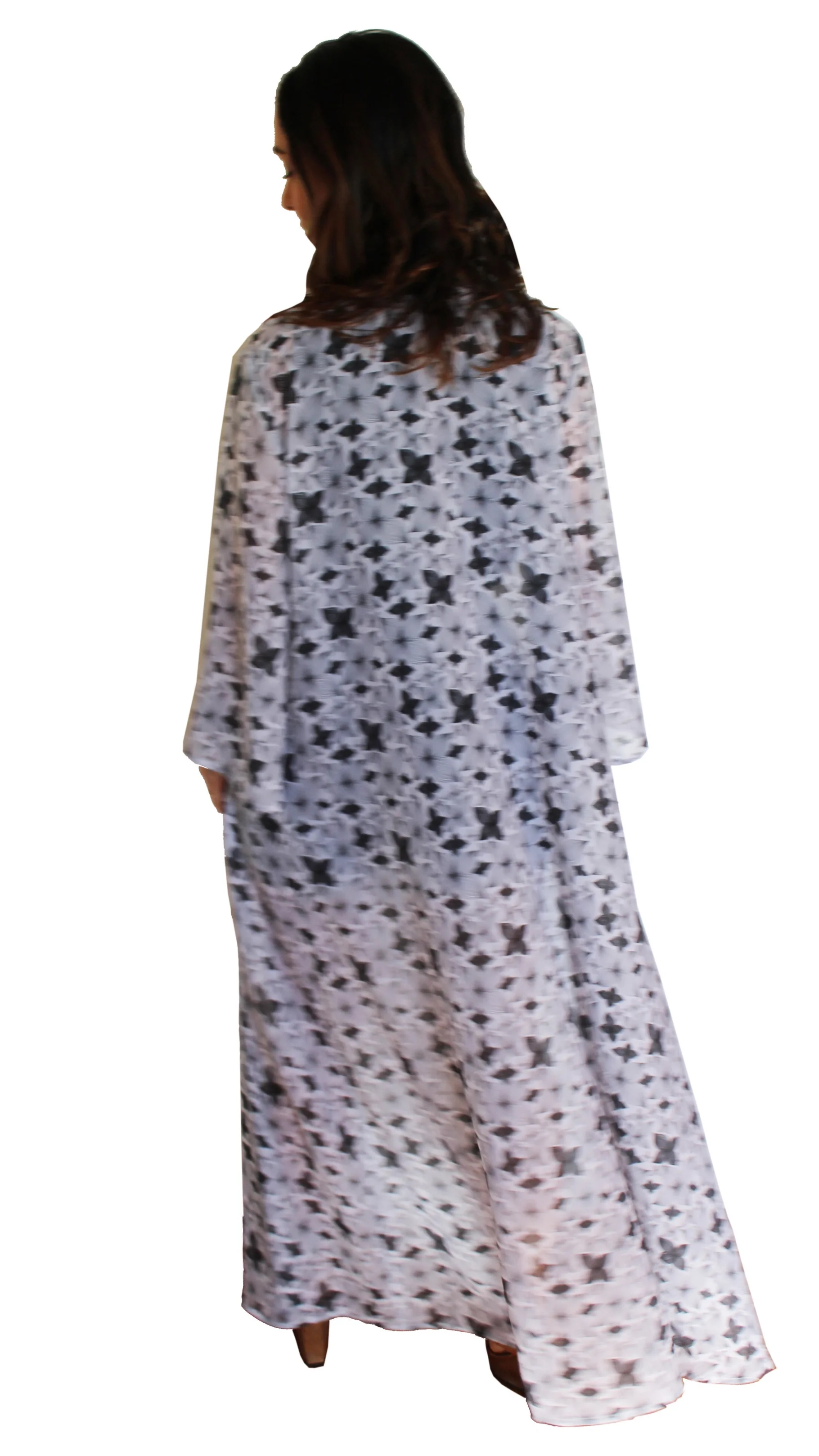 floral duster vest