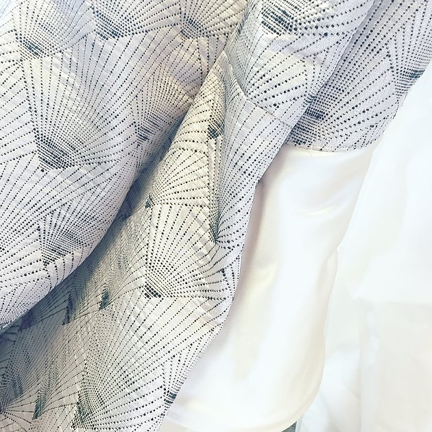 Designer Jill Lapping of My Heirloom presented these gorgeous fabric choices and some incredible designs! 