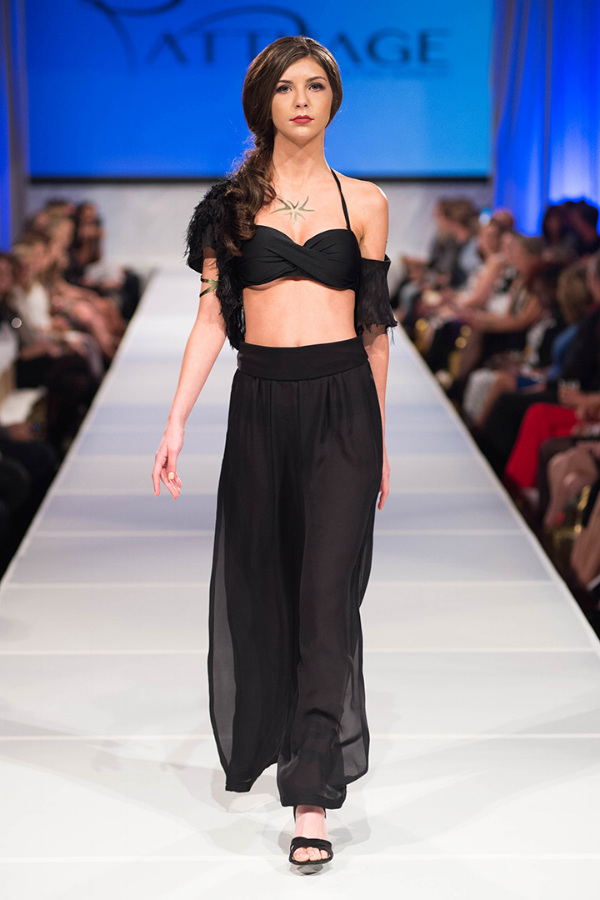 Designer: Tattuage, Hair/Makeup: Bona Terra Salon, Model: Clara Simkins